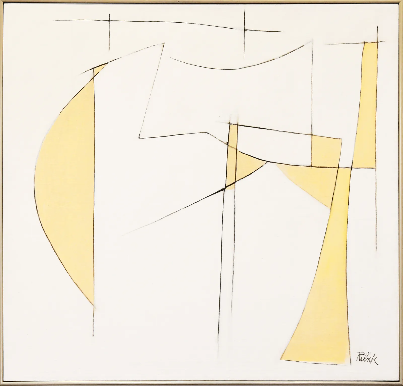 painting by Louis Ribak