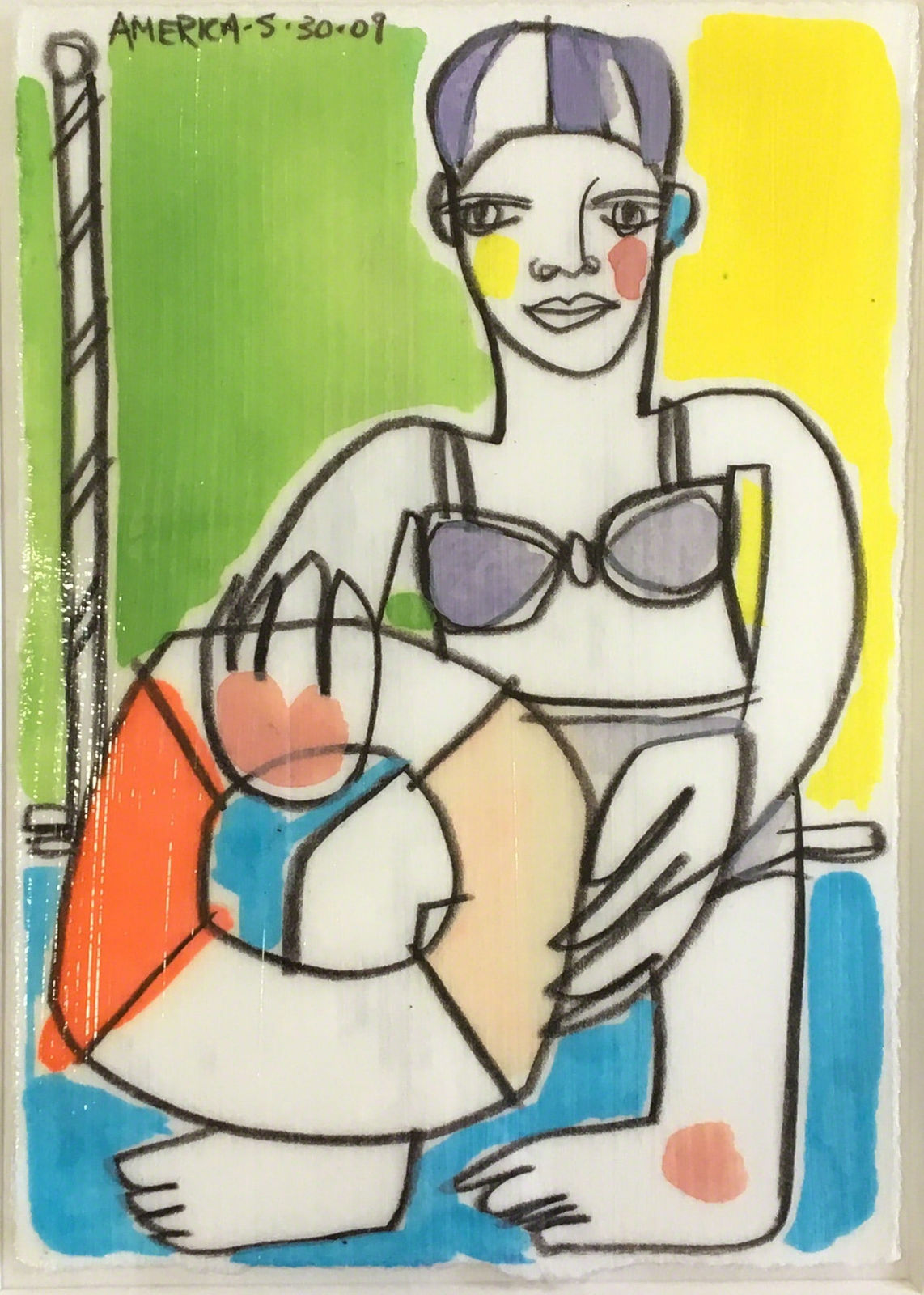 America Martin, The Swimmer, 2008