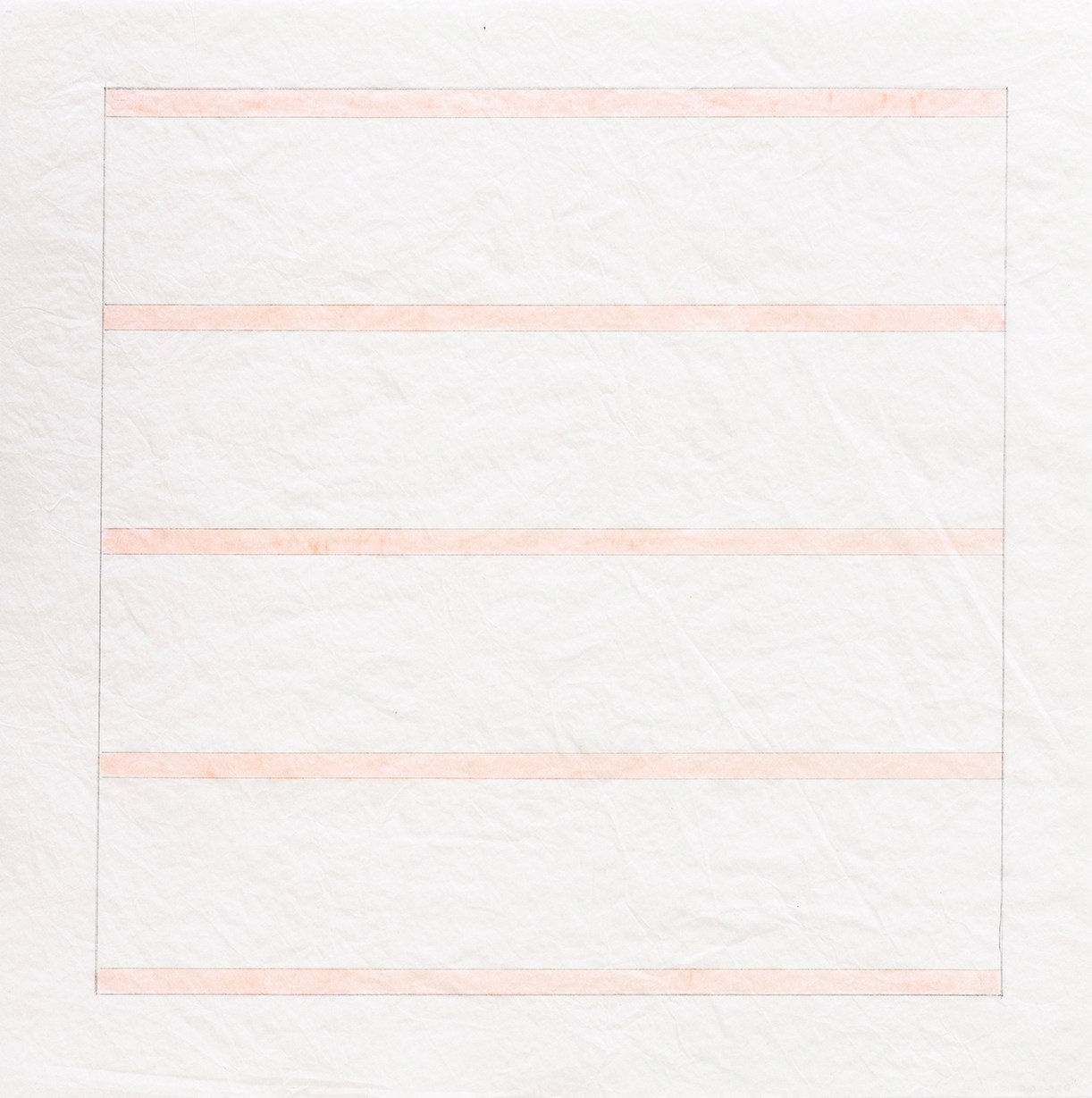 Agnes Martin grid drawing