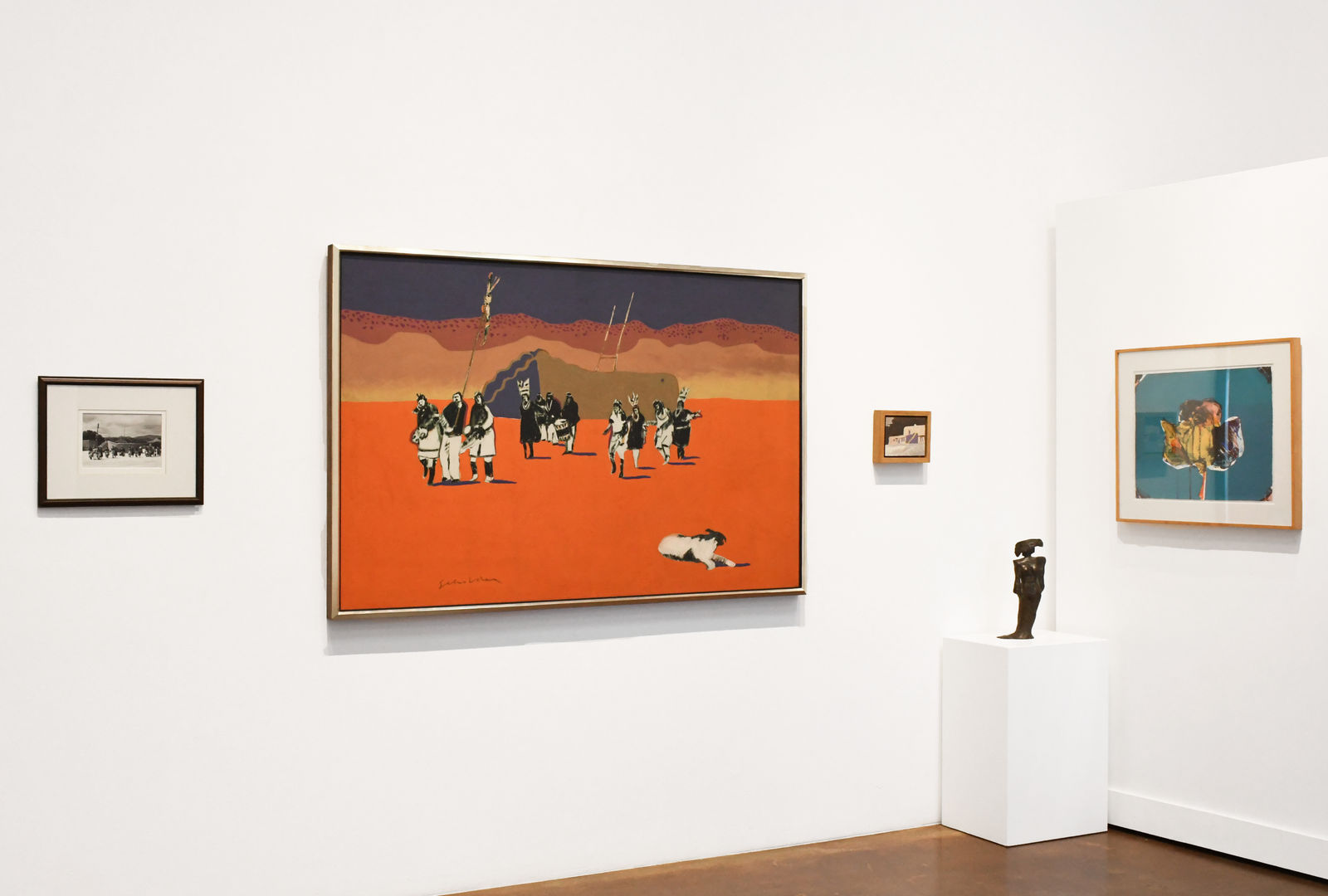 acrylic painting by Fritz Scholder
