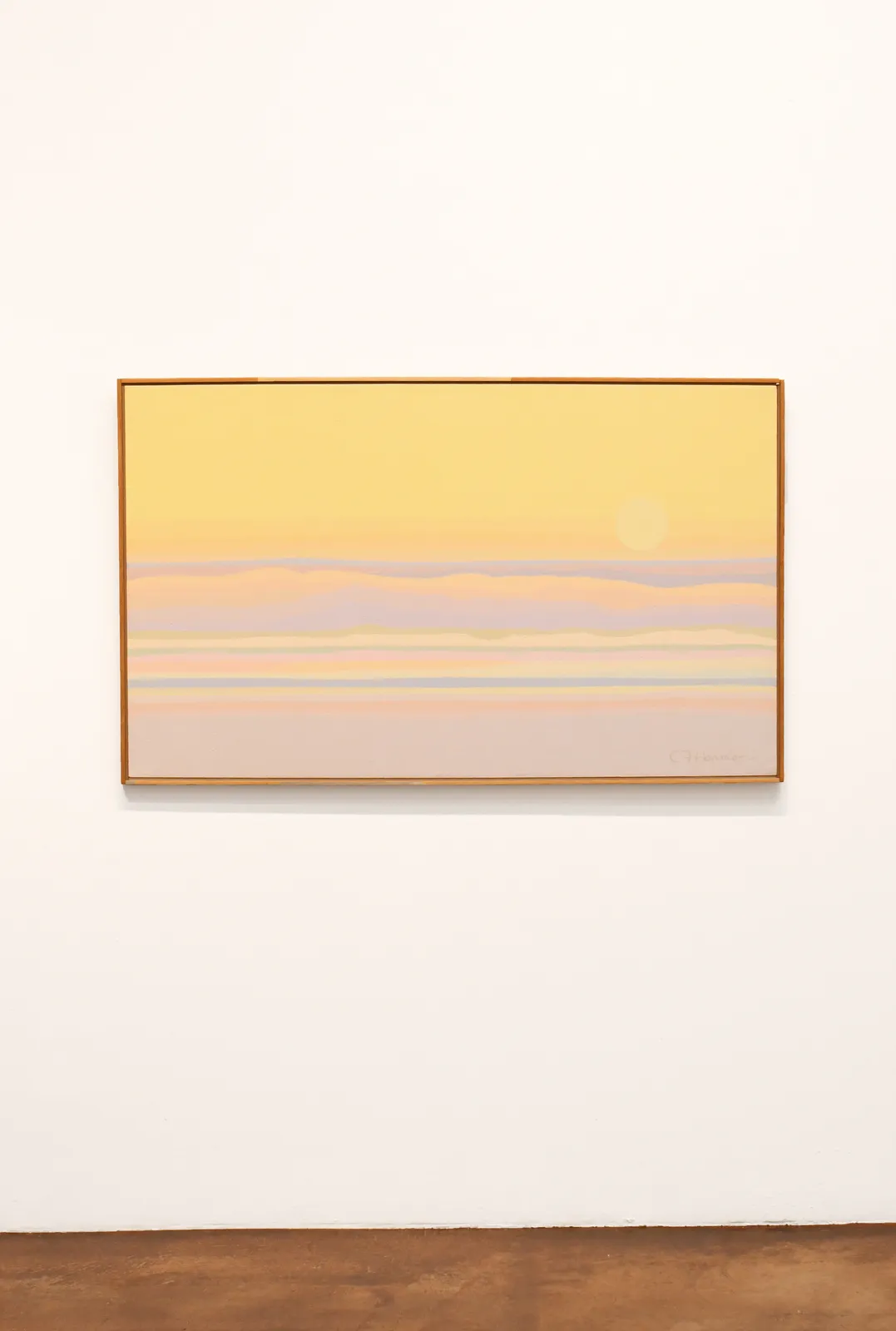 oil painting by Cliff Harmon