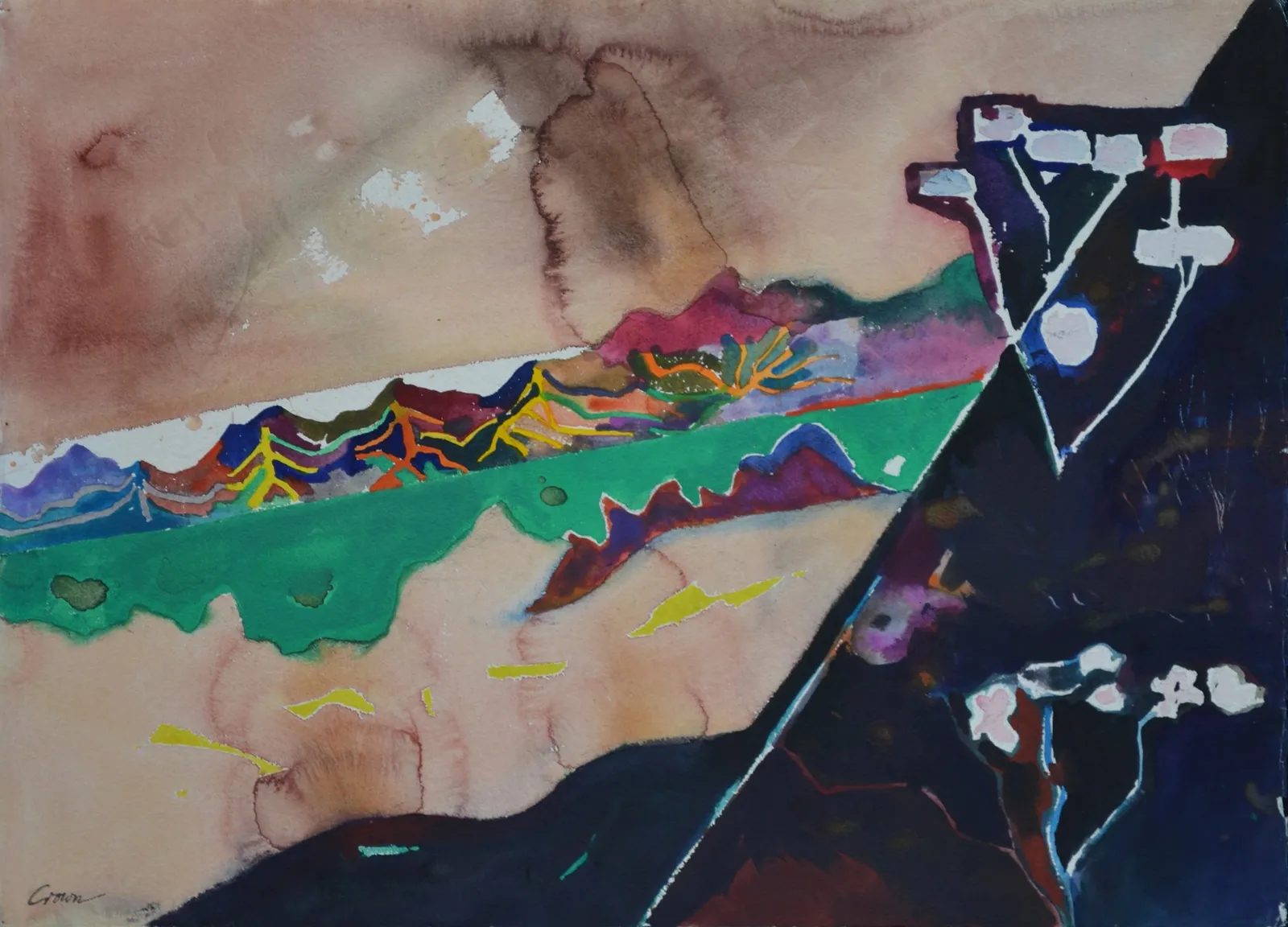 painting by Keith Crown