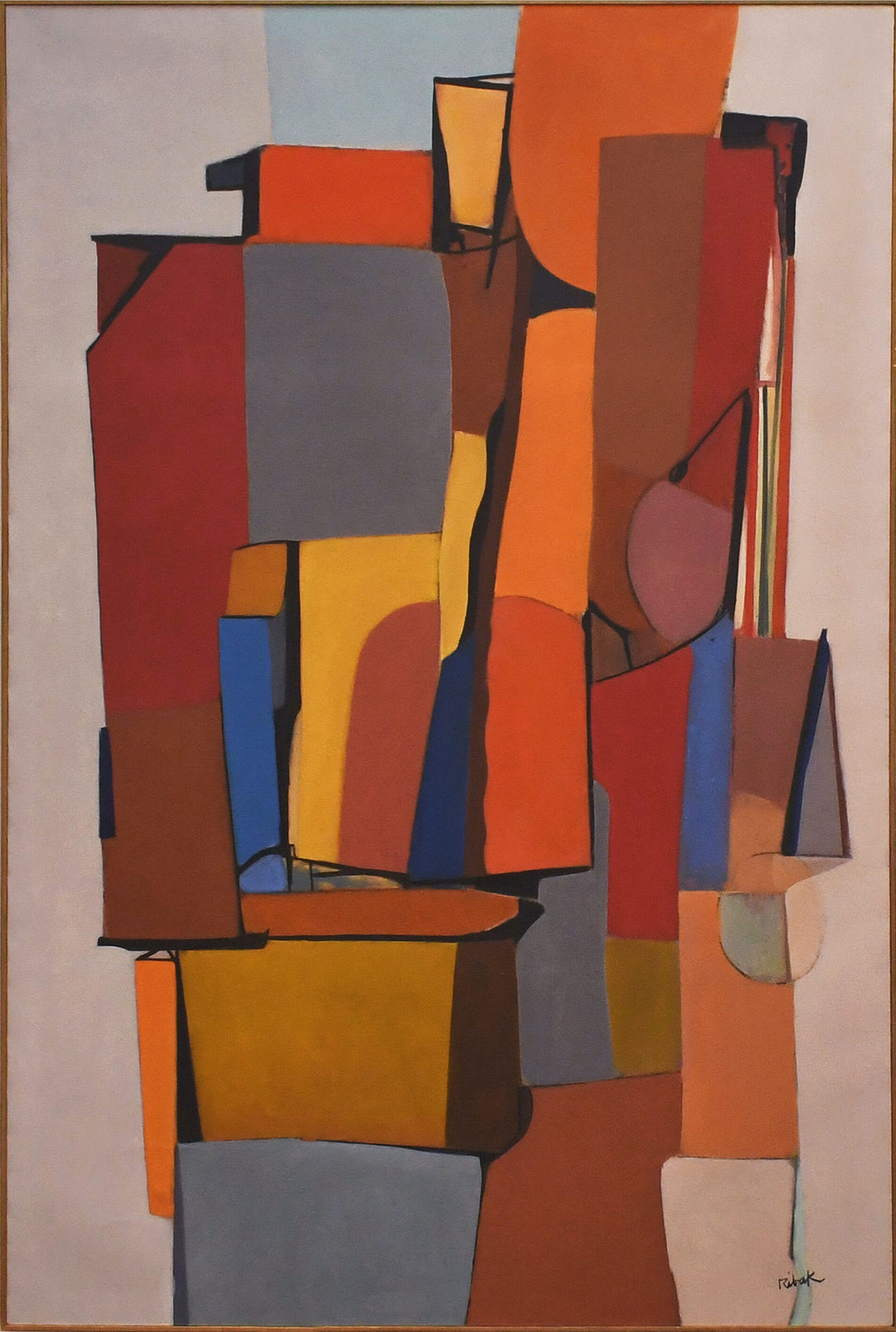 painting by Louis Ribak