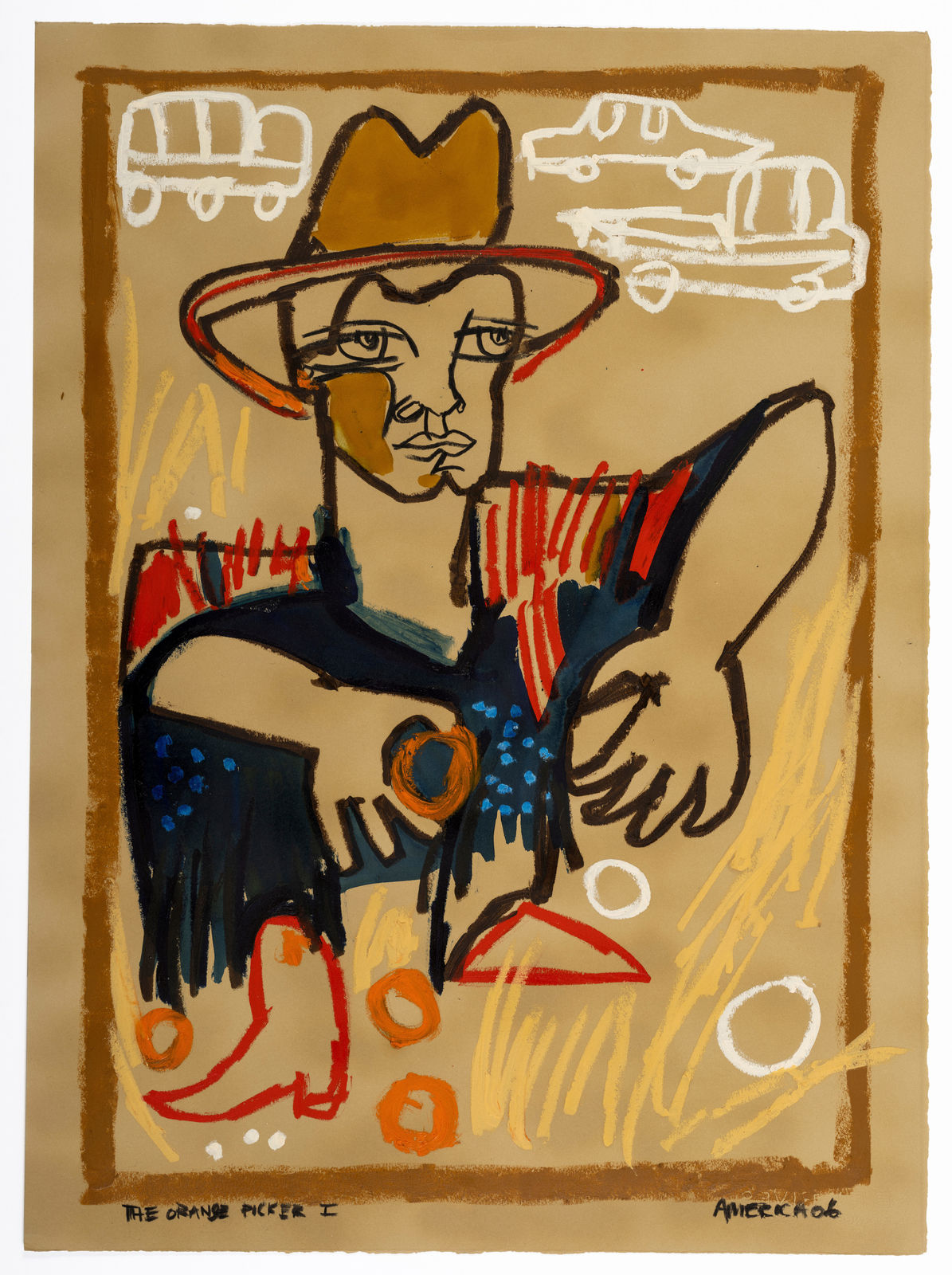 America Martin, The Orange Picker, 2006