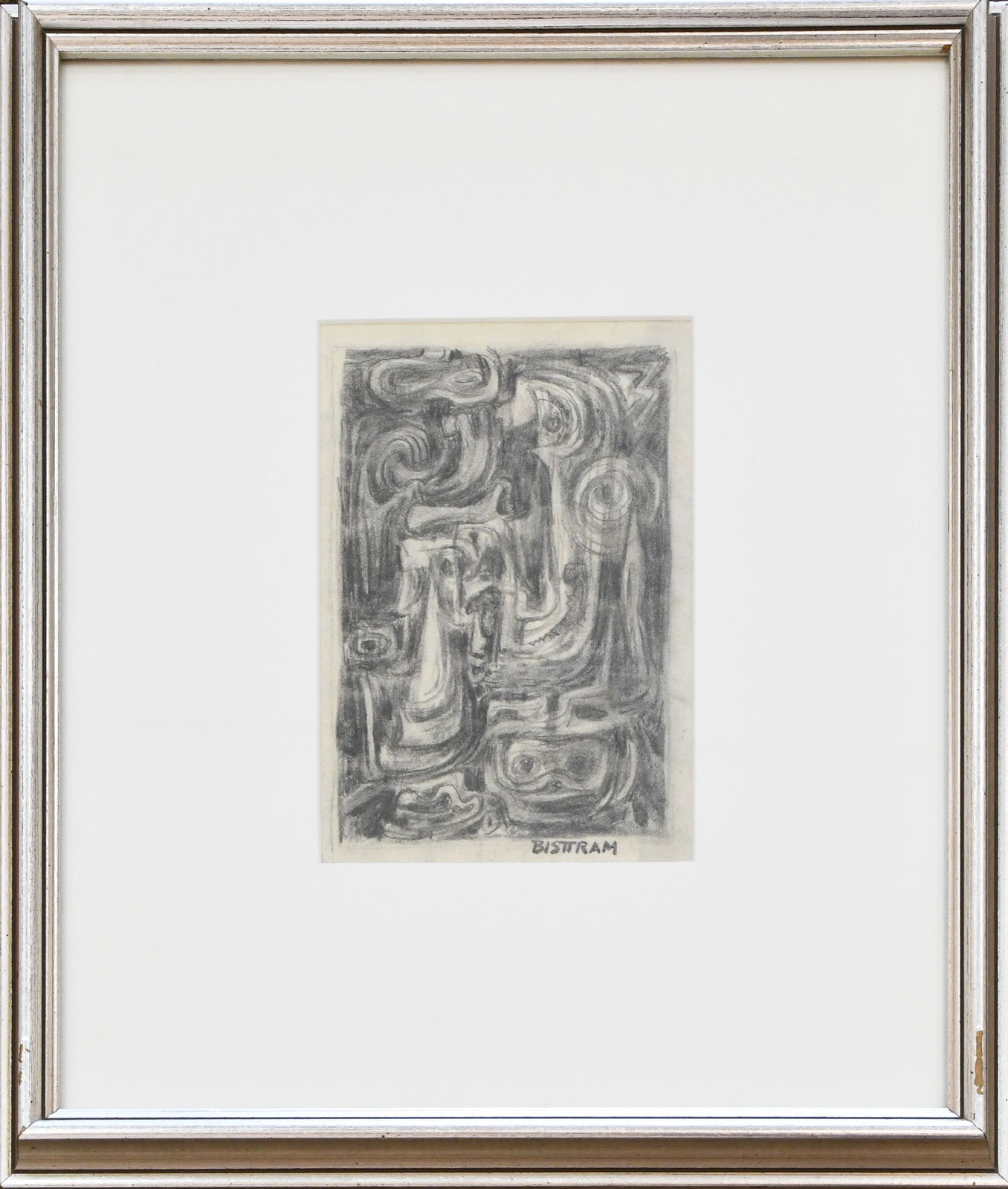 abstract drawing by Emil Bisttram