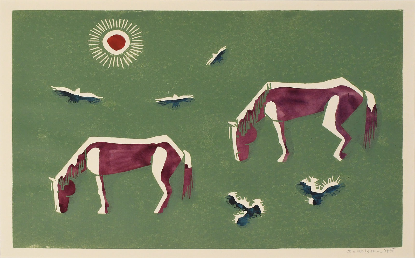 Douglas Denniston, Untitled (DD431), 1945