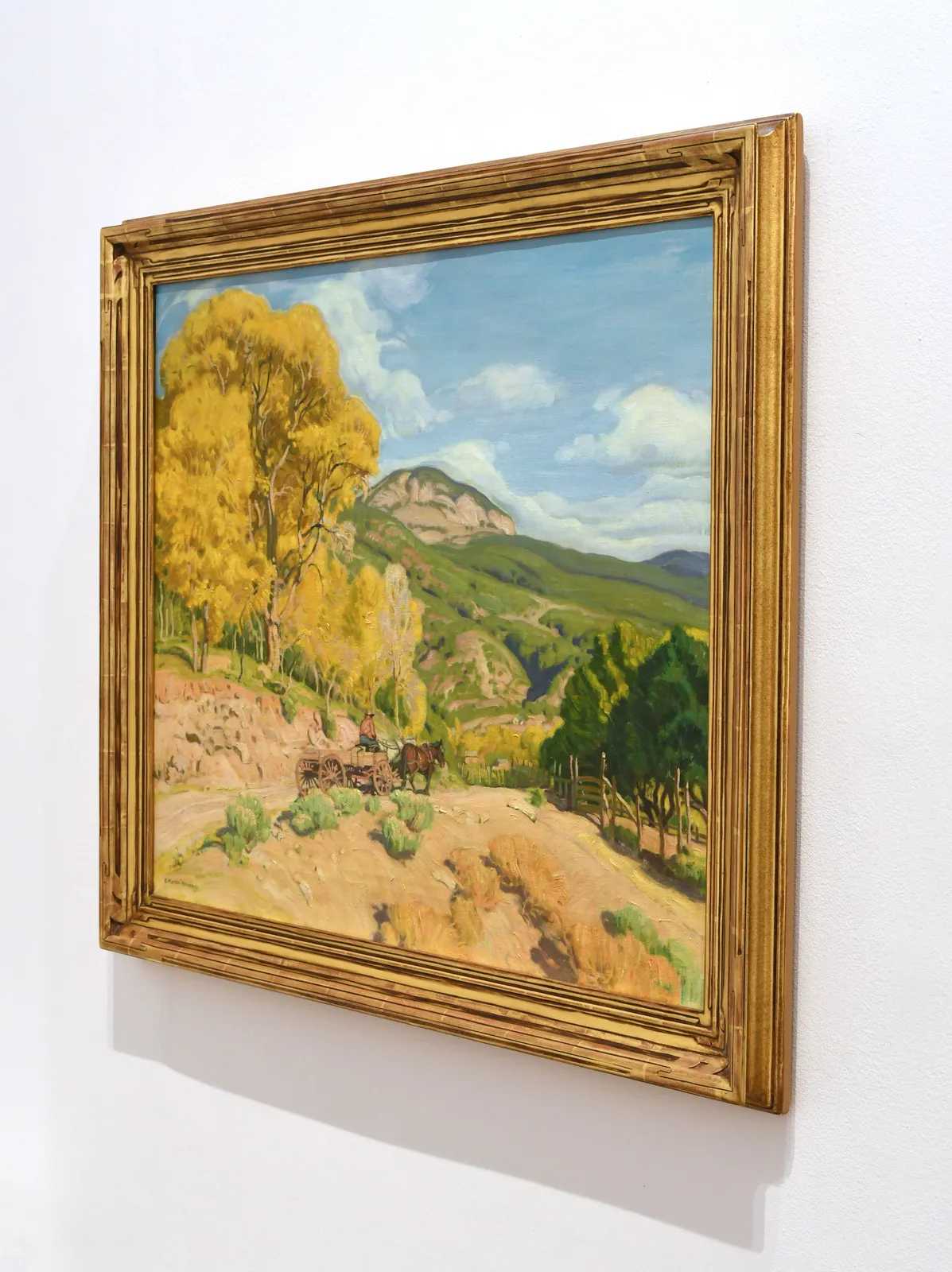 oil painting by e Martin Hennings