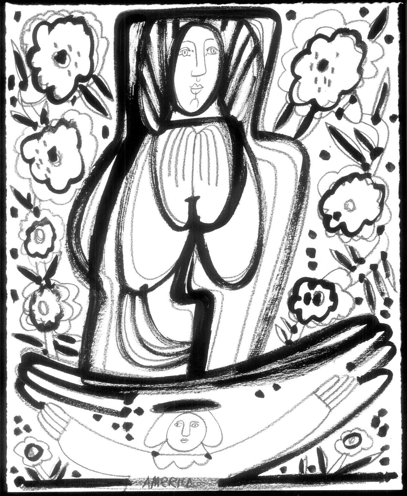 artwork by America Martin