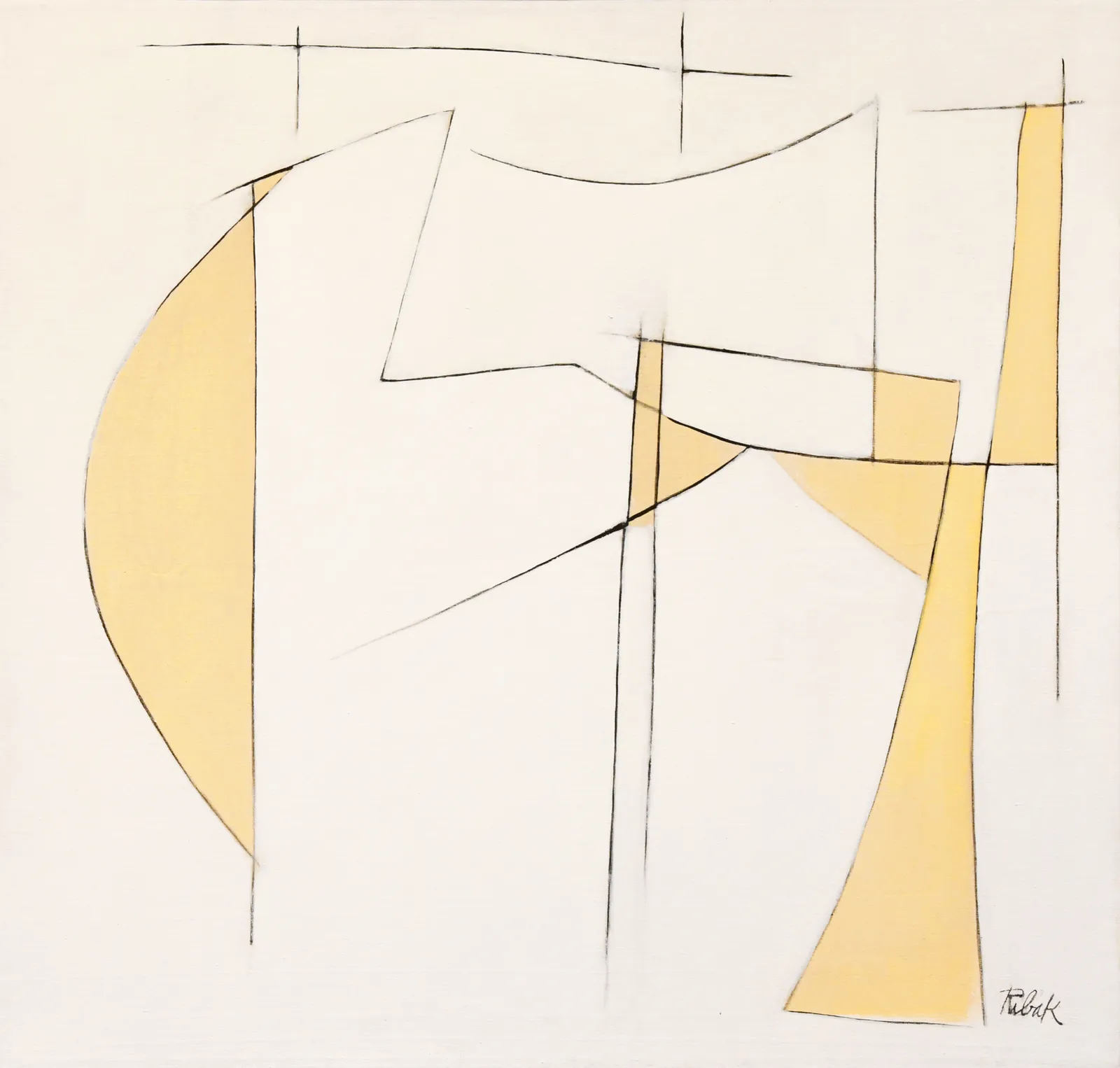 painting by Louis Ribak