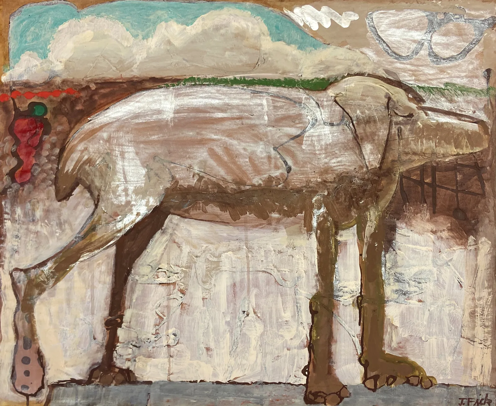 Jorge Fick, Untitled (Santa Fe Dog), ca. c. 1990s