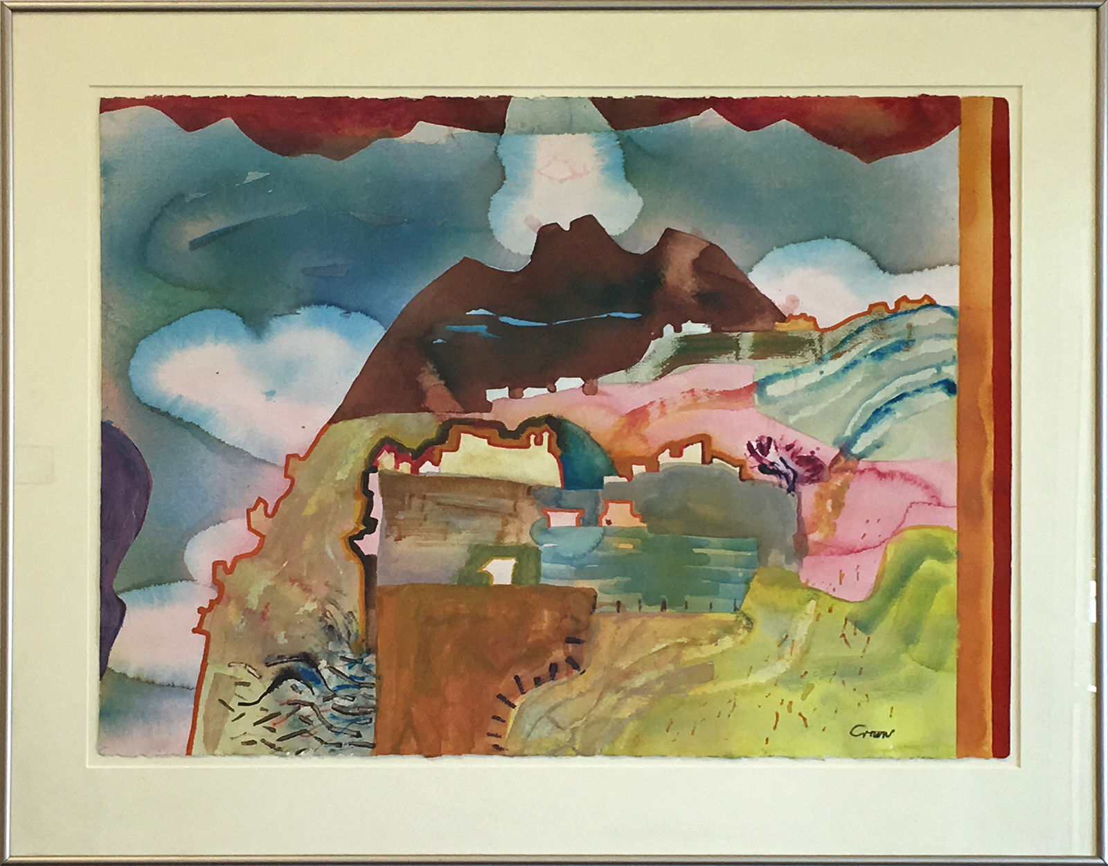 painting by Keith Crown