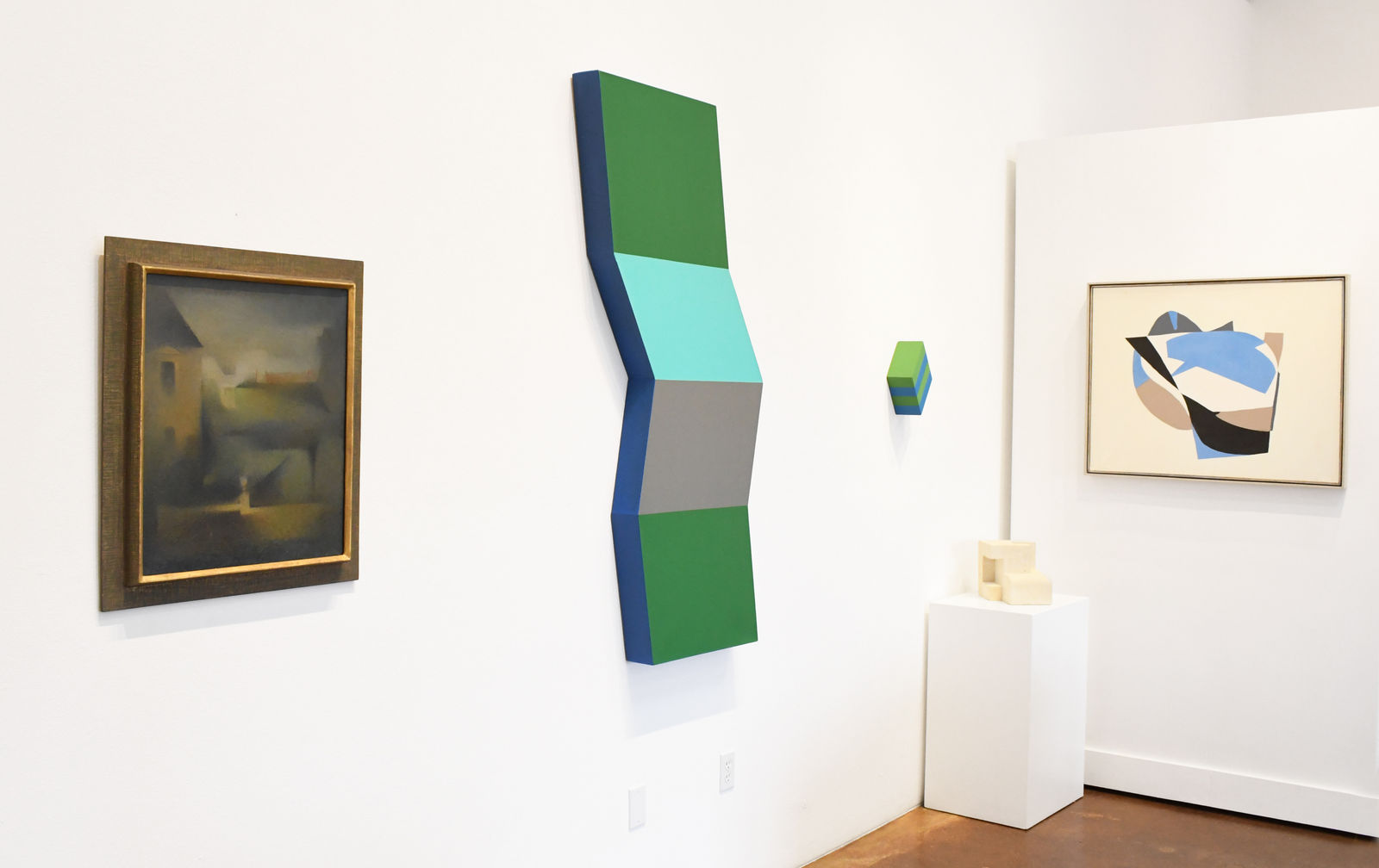 abstract oil painting by Earl Stroh