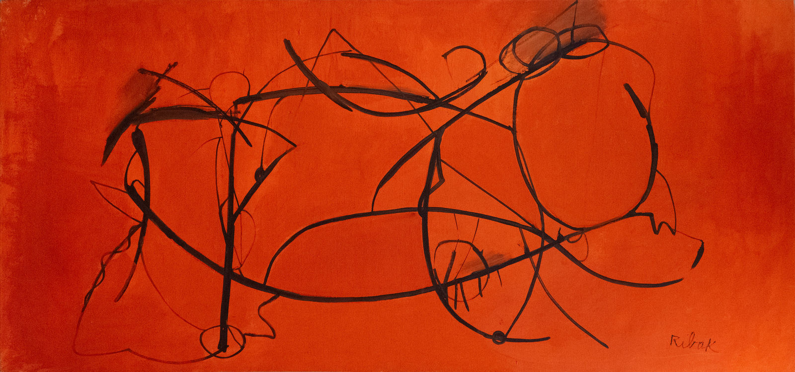 painting by Louis Ribak