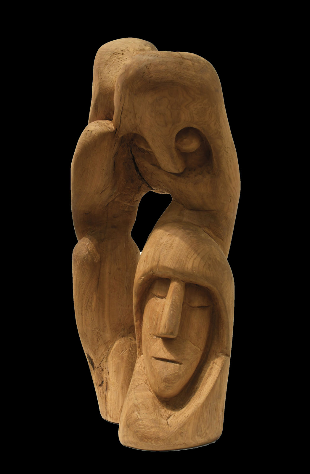 Patrociño Barela, Untitled (Split Totum), ca. 1950s