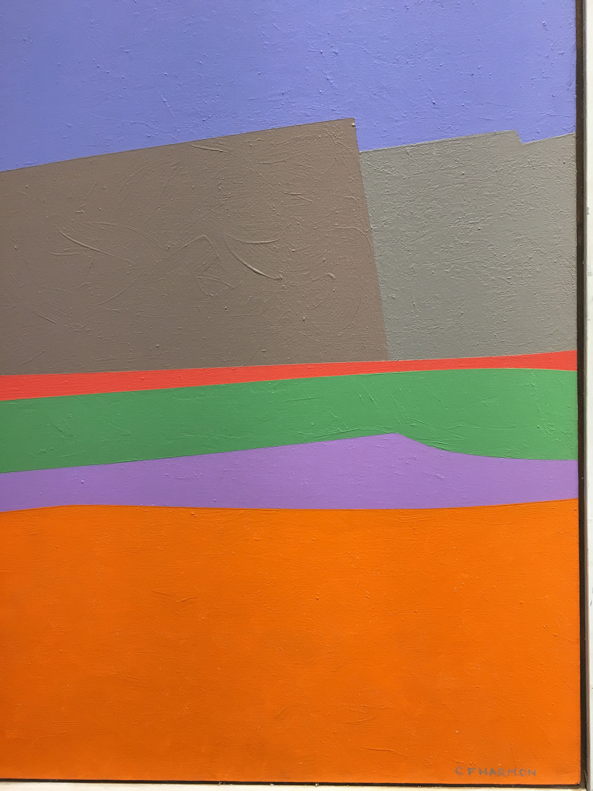 Cliff Harmon, Earth Forms No. 7 (Escarpment), c. 1970