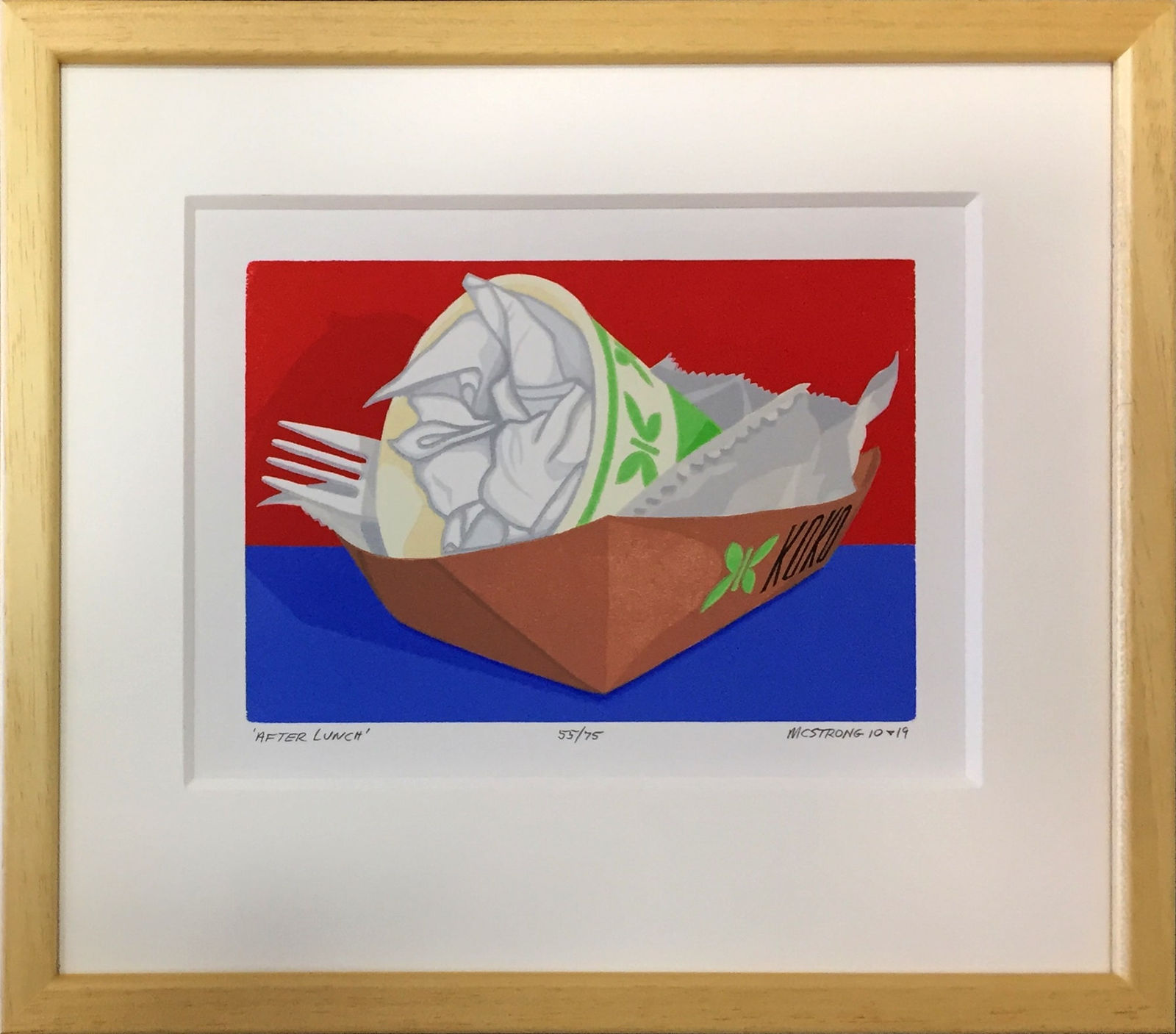 Mark C. Strong, After Lunch, 2019