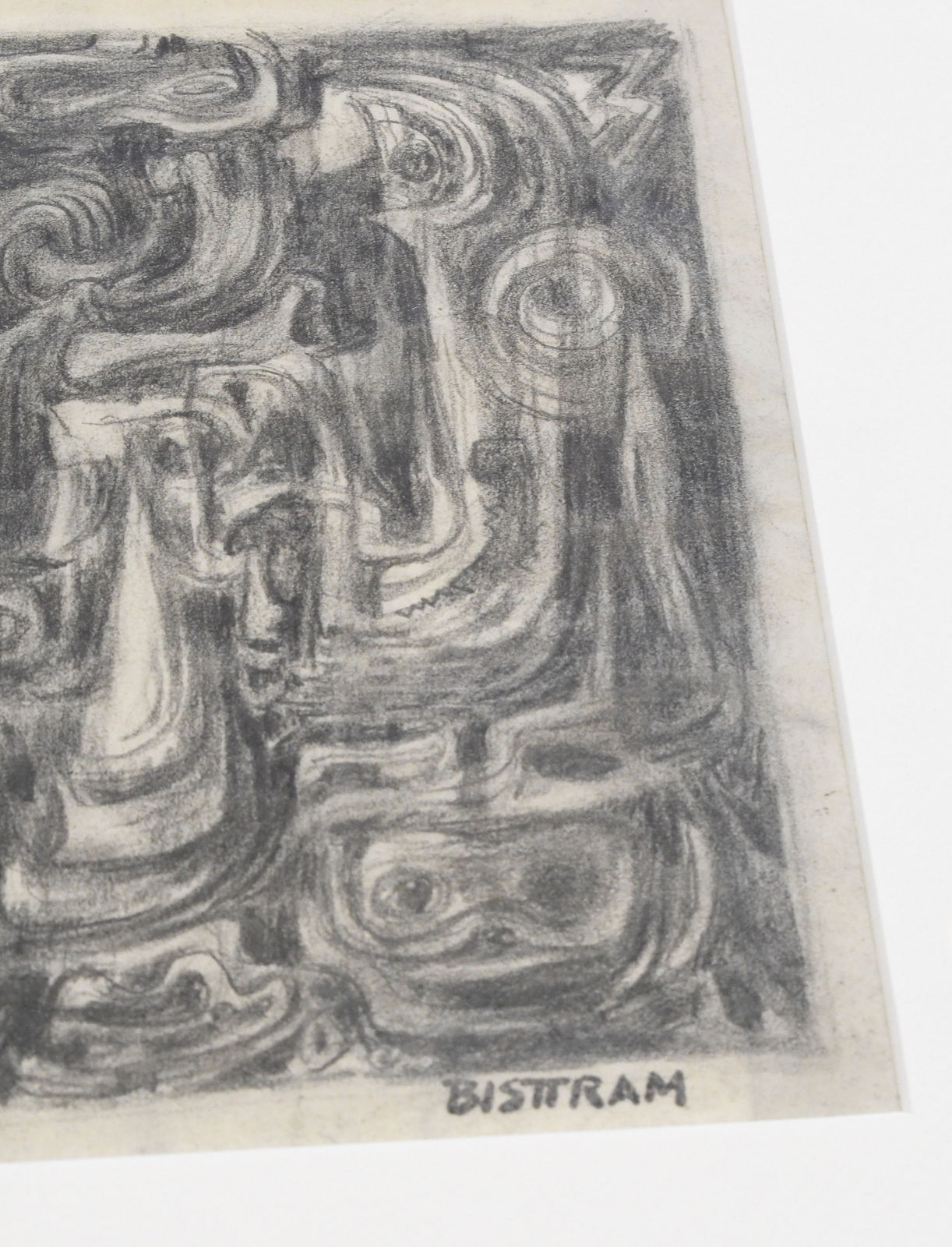 abstract drawing by Emil Bisttram