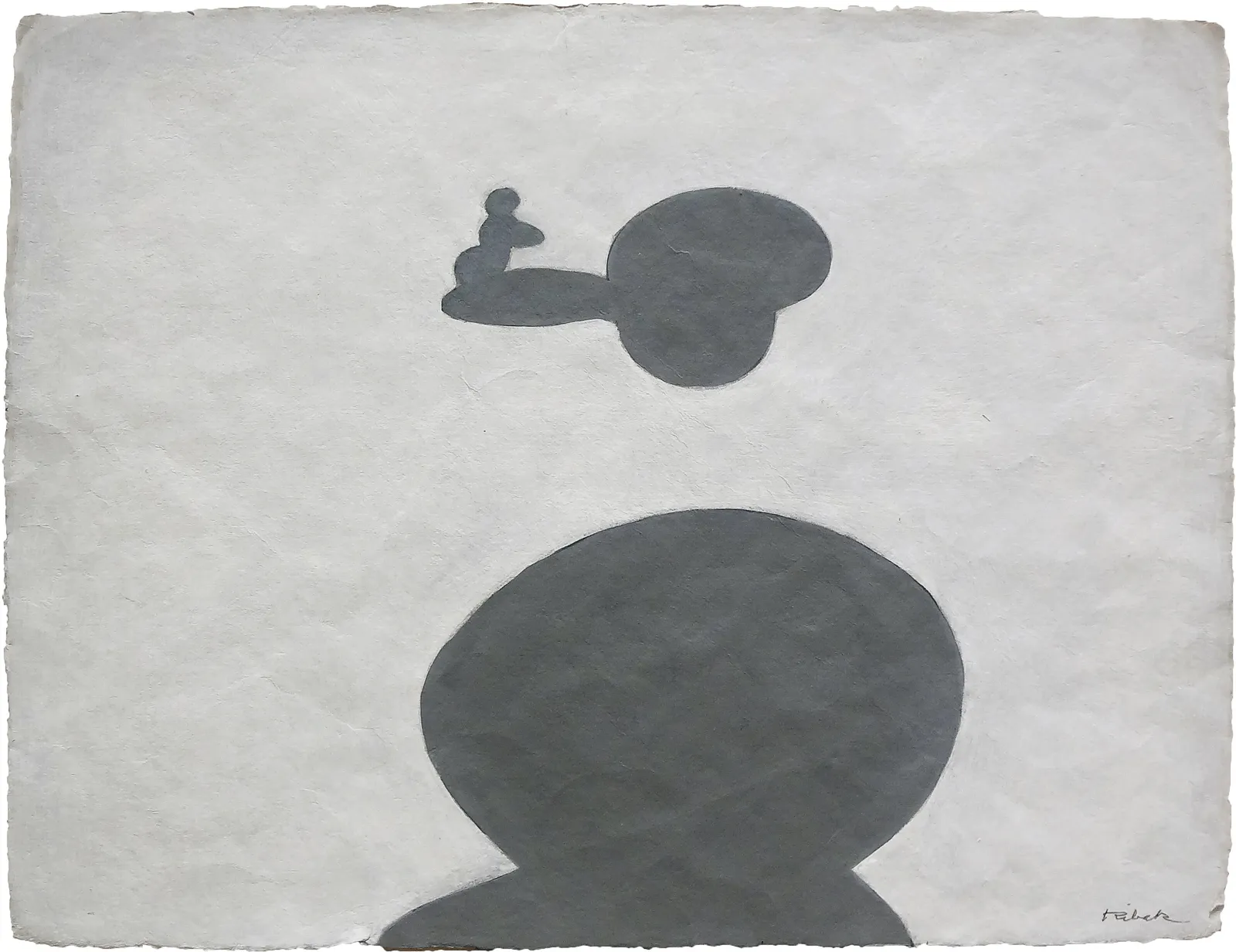 painting by Louis Ribak