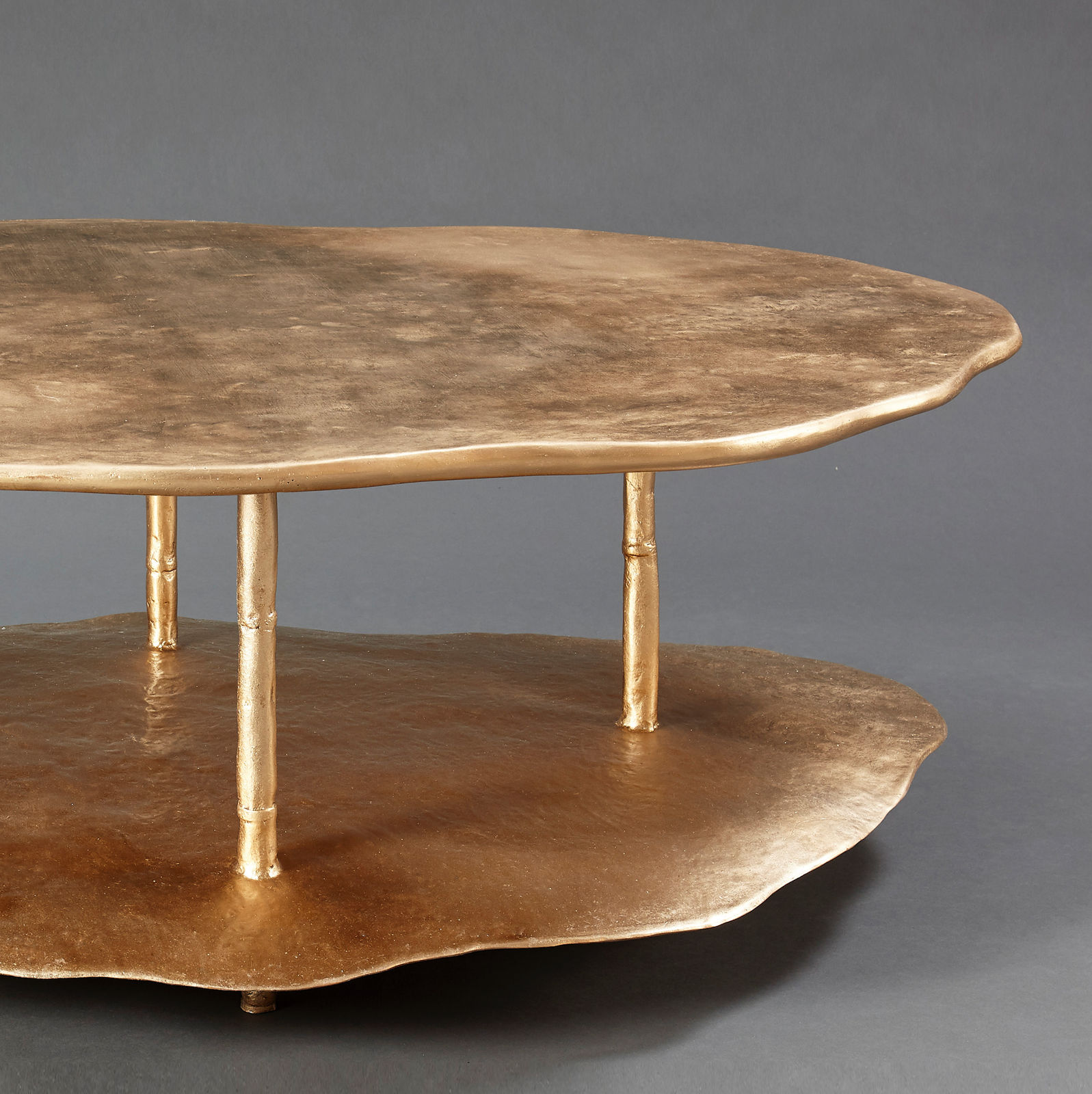 Hélène de Saint Lager, Moon Gold Flaques Coffee Table, 2020