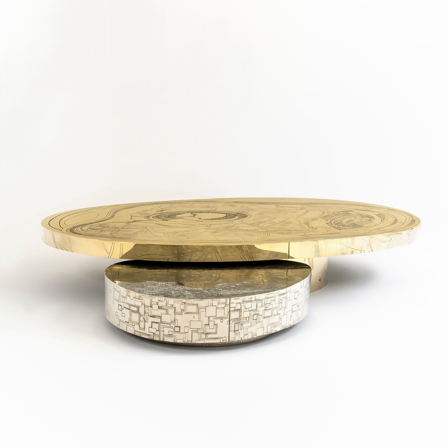 Emmanuel Jonckers, Duality Coffee Table Set, 2020