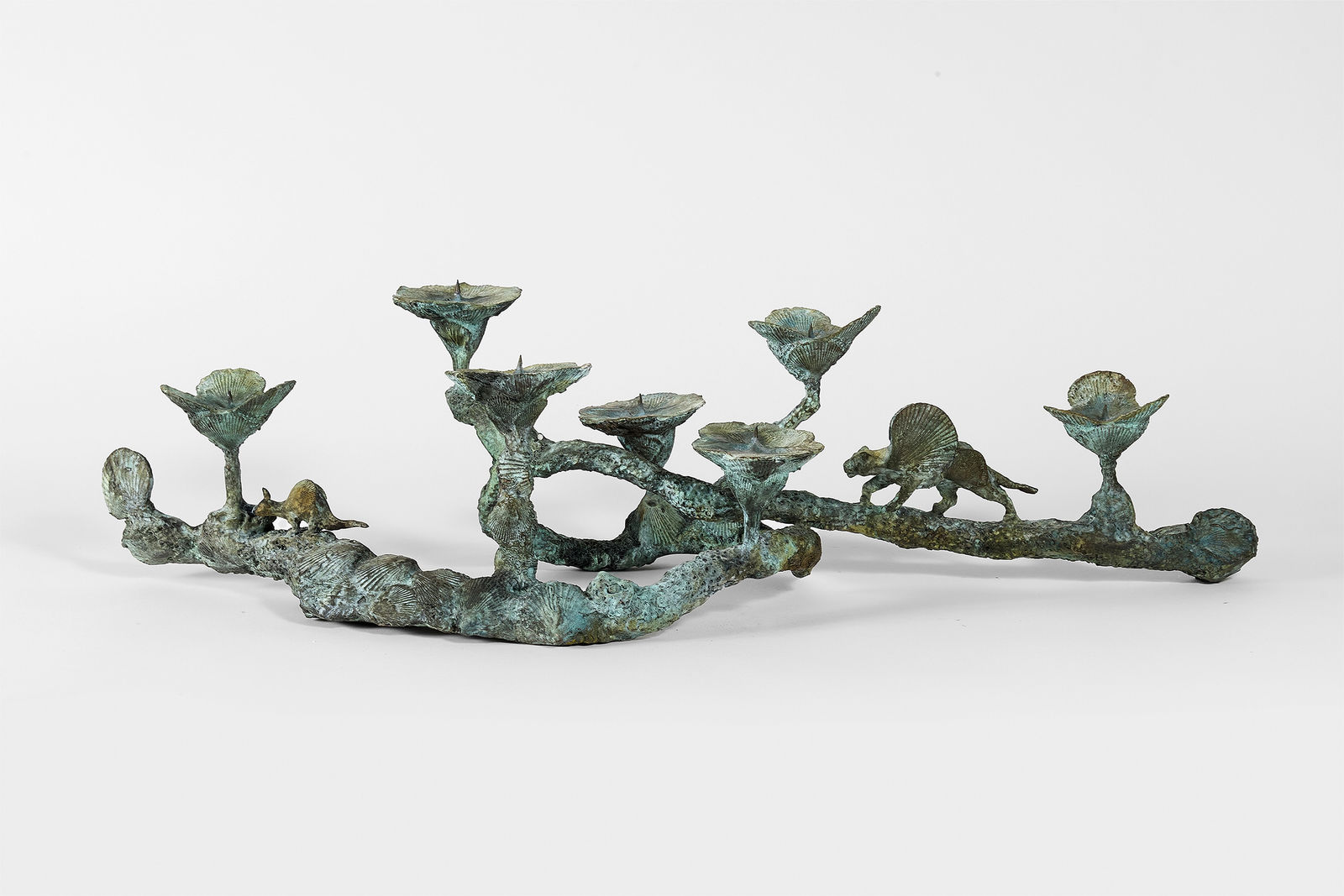 Richard Texier, Waterlily Hunt Candelabra, 2020