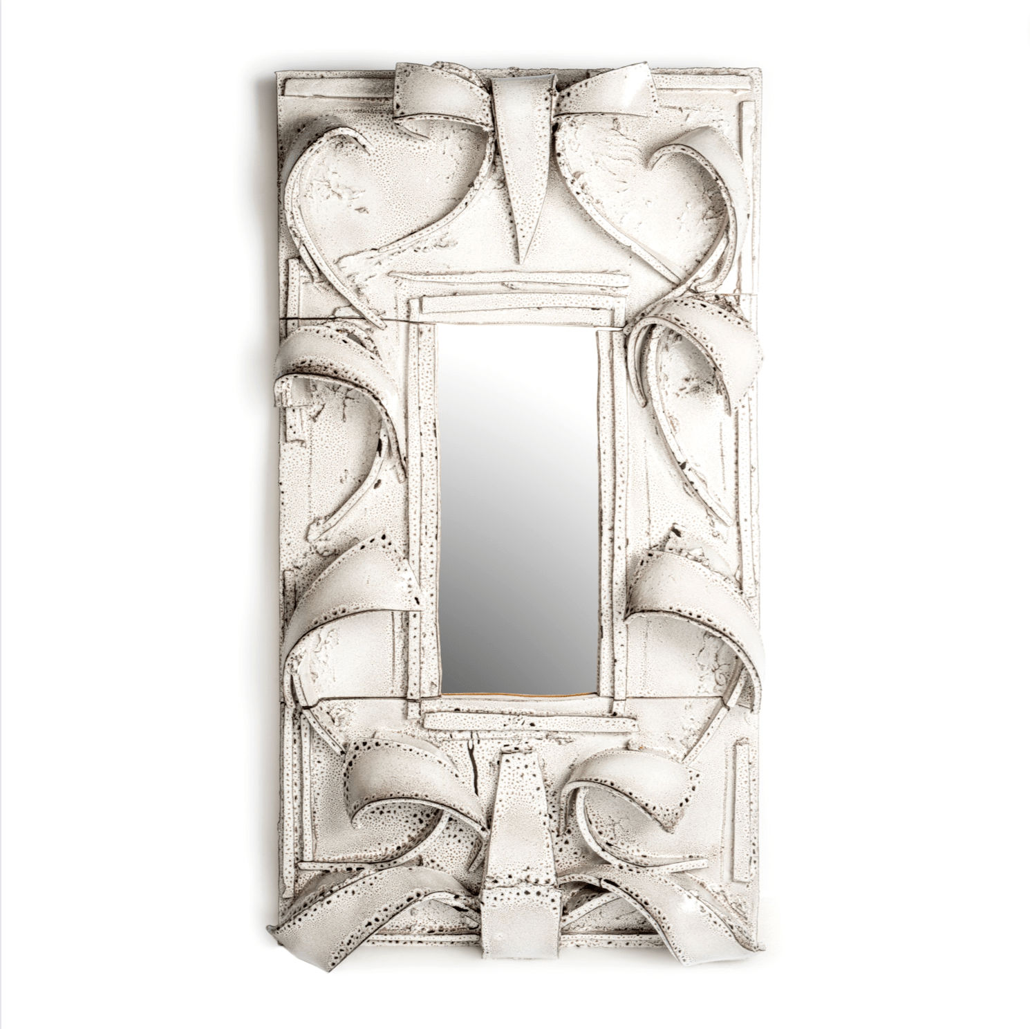 Giuseppe Ducrot, Large White Mirror, 2022