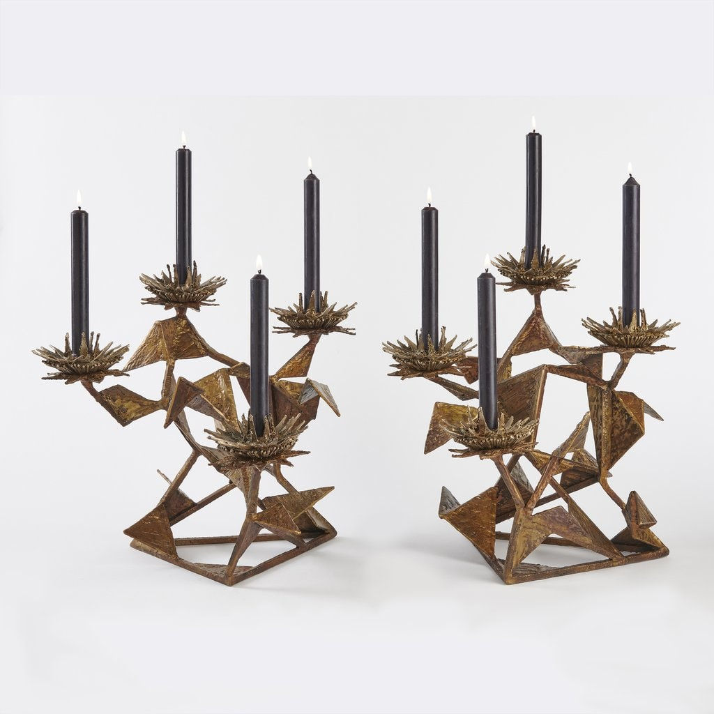 Hubert Le Gall, Chardons IV Candleholder, 2018