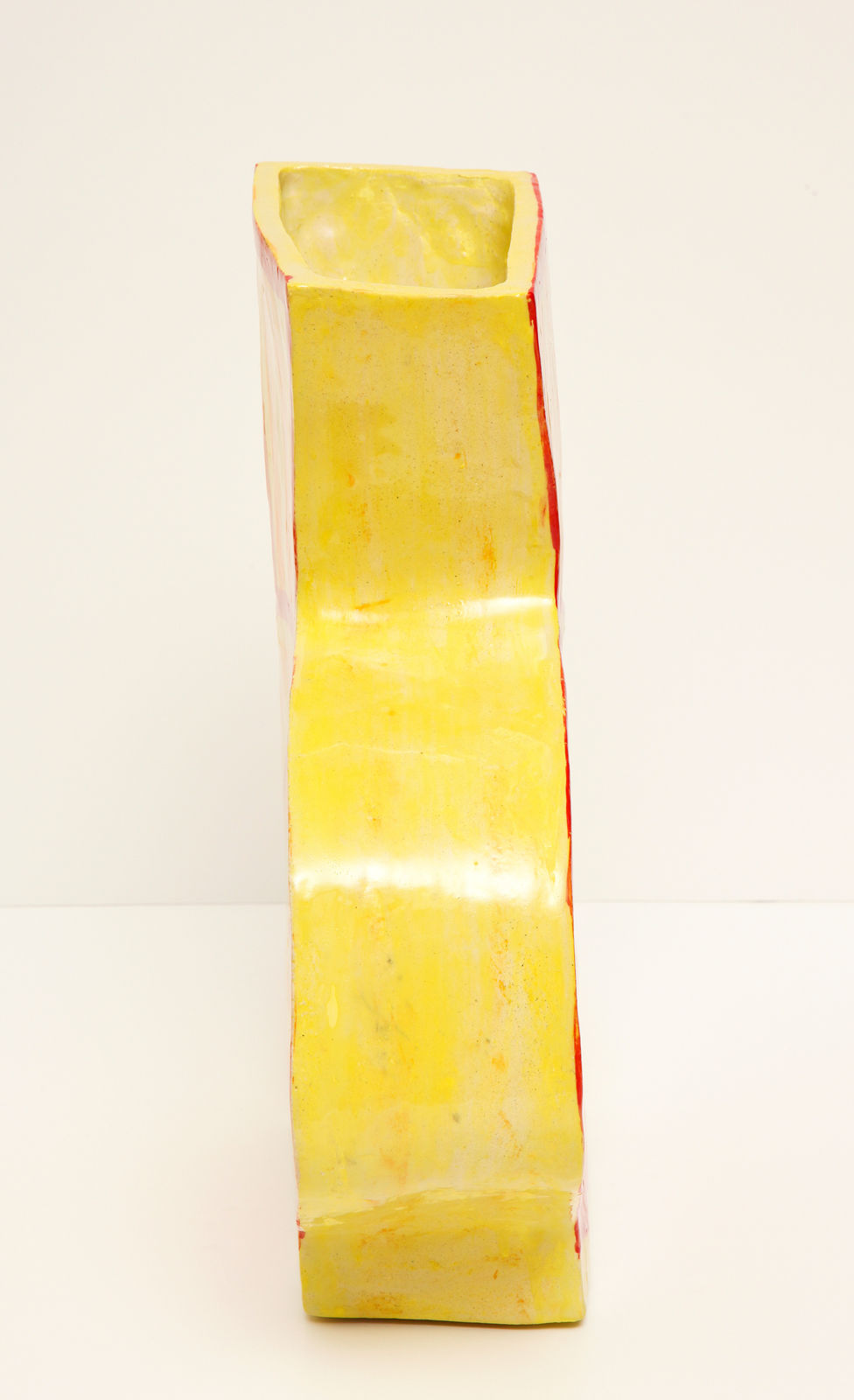 Alice Gavalet, Untitled (Orange & Yellow Vase), 2015