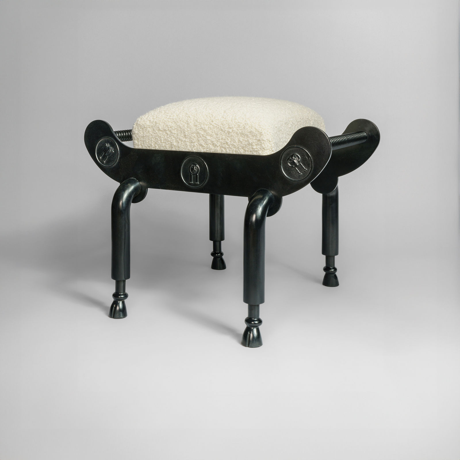 Jean-Marie Fiori, Antique Stool, 2024