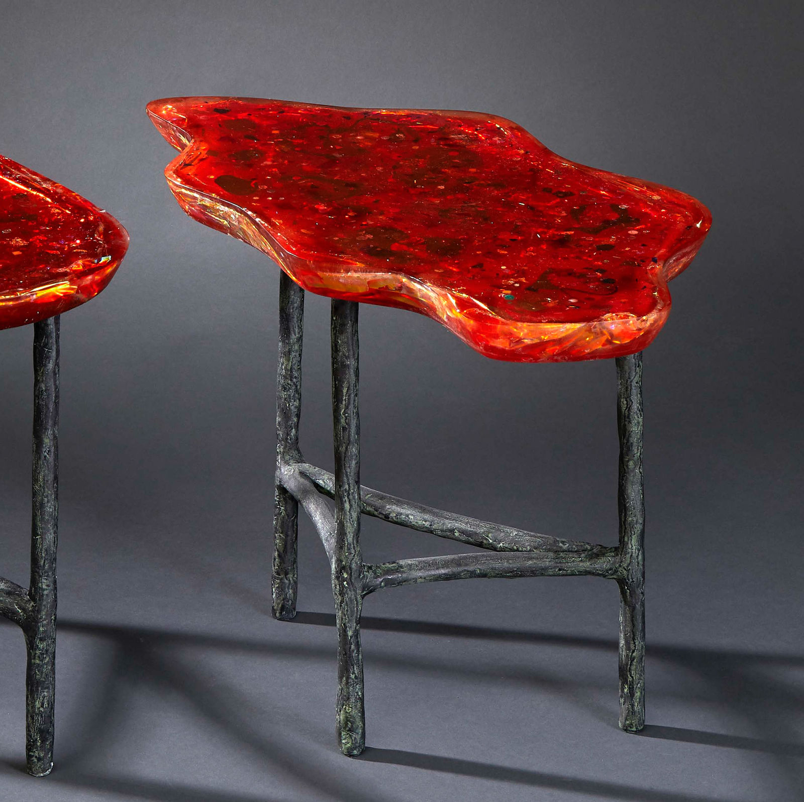 Hélène de Saint Lager, Petite Table Forme Rouge, 2023