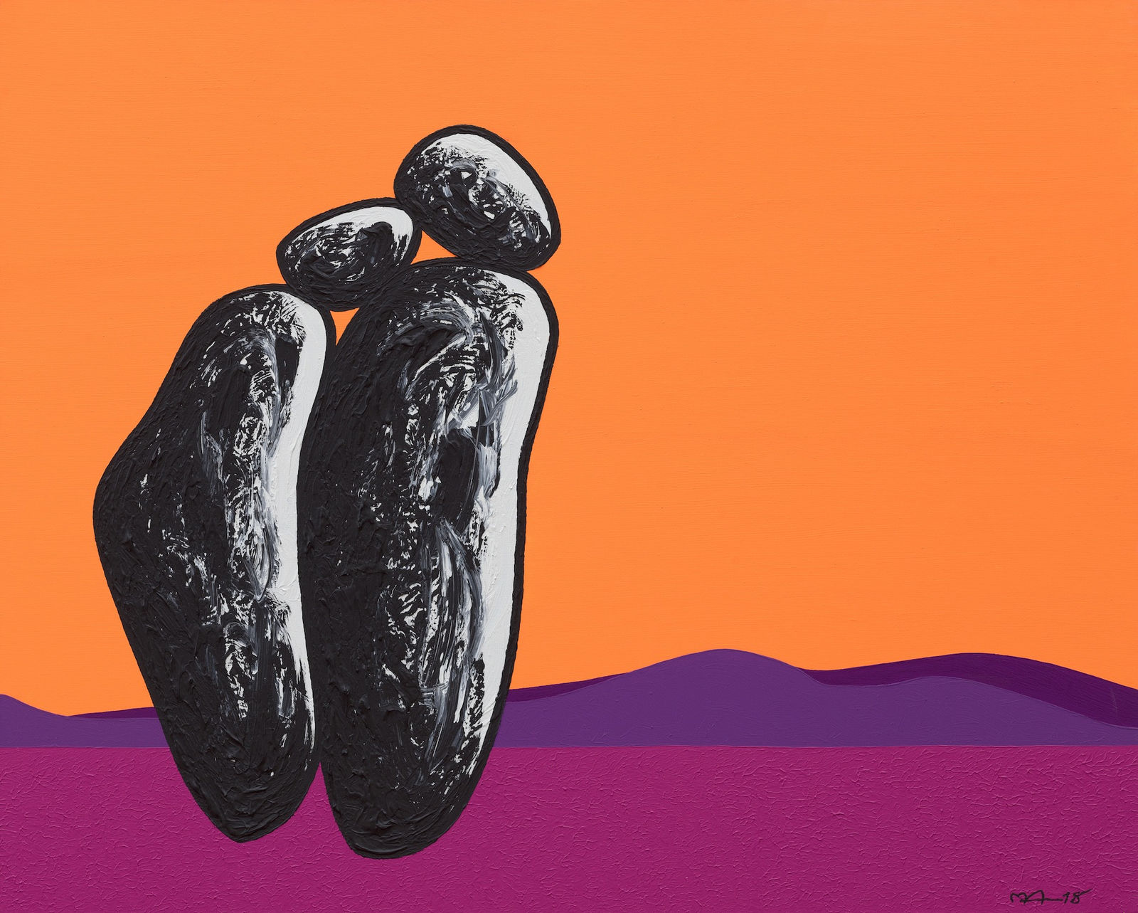 Ma Desheng 馬德升, Sunrise and Sunset《日升日落》, 2018