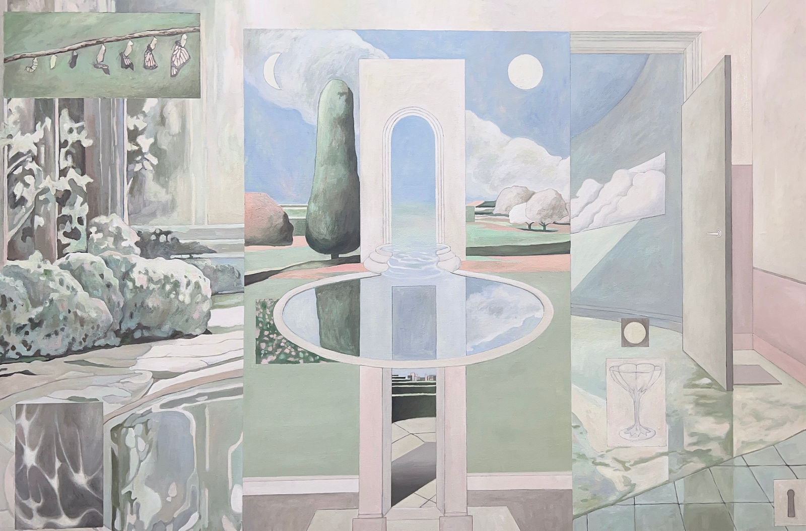 Kwan Yung Yee 關蓉而, How Lovely Is Your Dwelling Place《你可愛的居所》, 2024