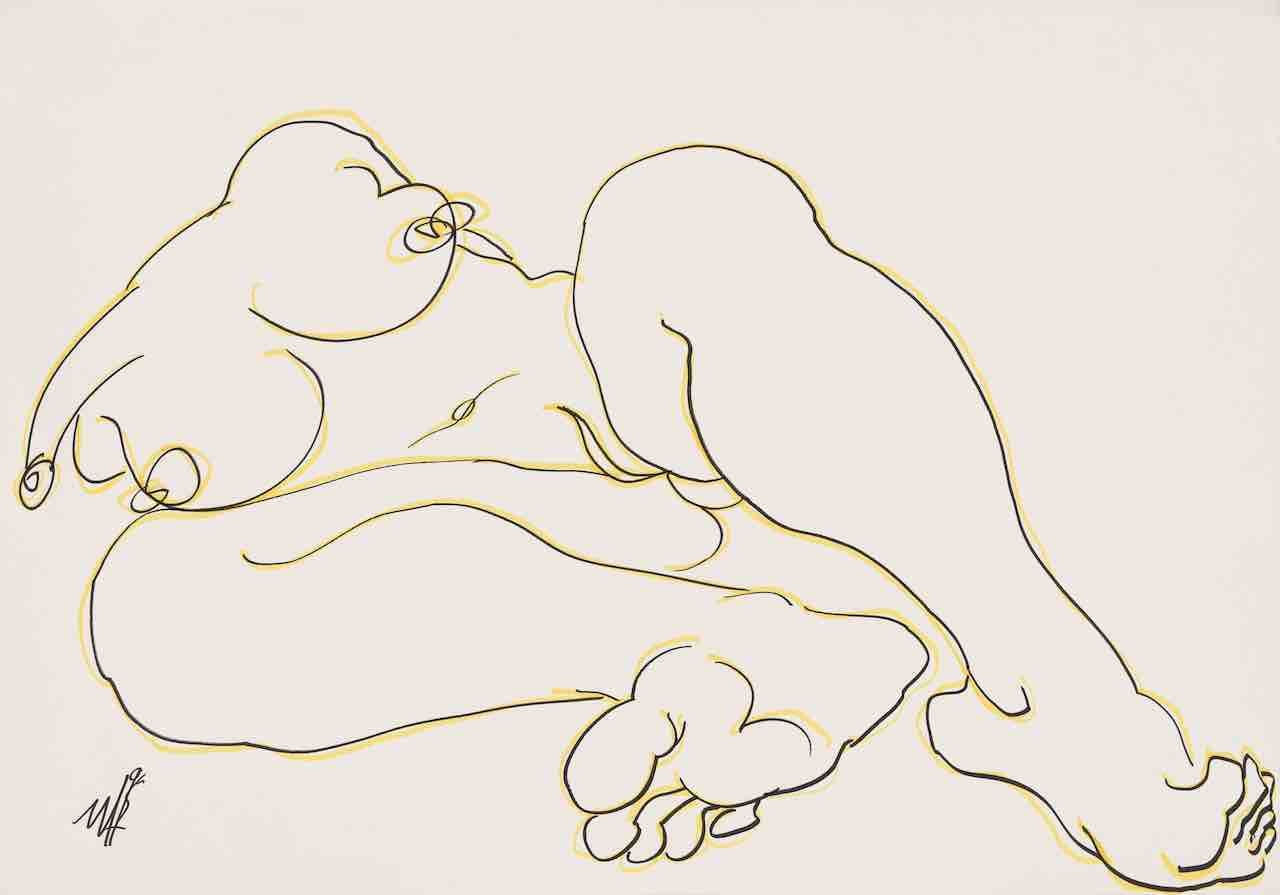 Ma Desheng 馬德升, Revealing Pleasure《悅現》, 1995