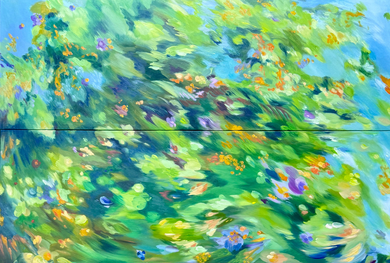 Joanne Chan 陳頌欣, Harmony in Bloom 4《花影和鳴 4》, 2025