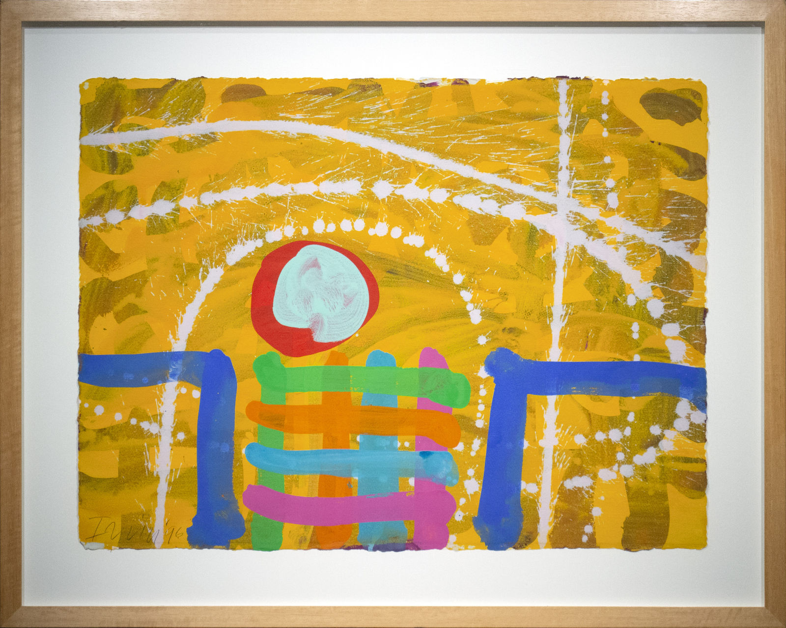 Albert Irvin 亞伯特·厄文, Ely Series II No.10, 1996