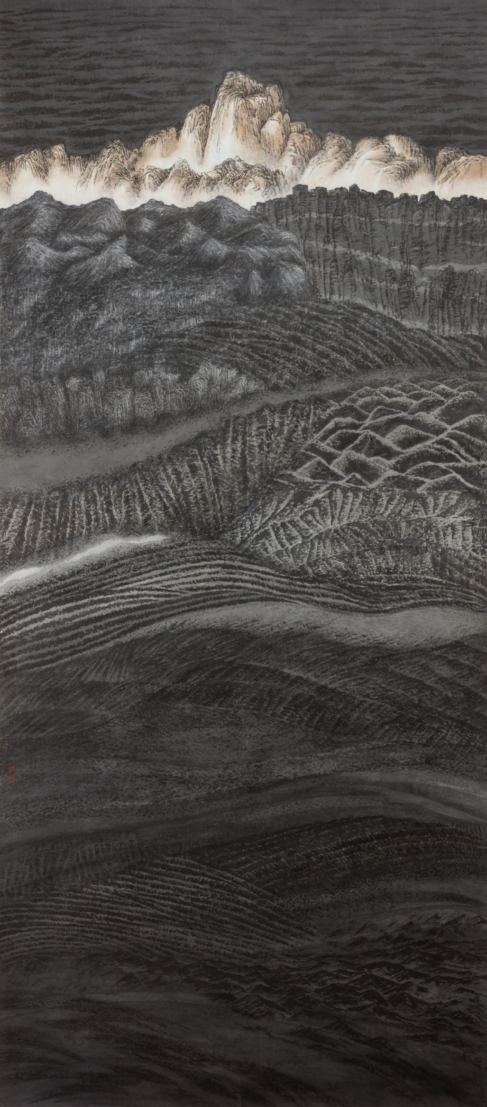 Kassia Ko 高杏娟, A Study of Qinghai #2《青海行 #2》, 2017