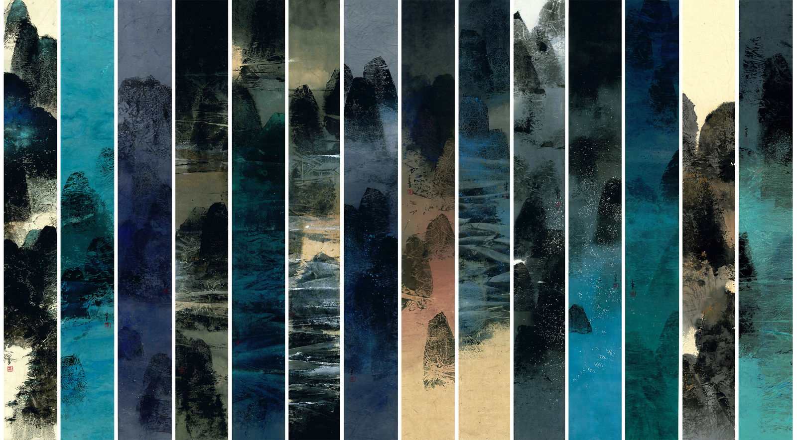 Raymond Fung 馮永基, 18 Shades in Ink series《十八式》, 2018