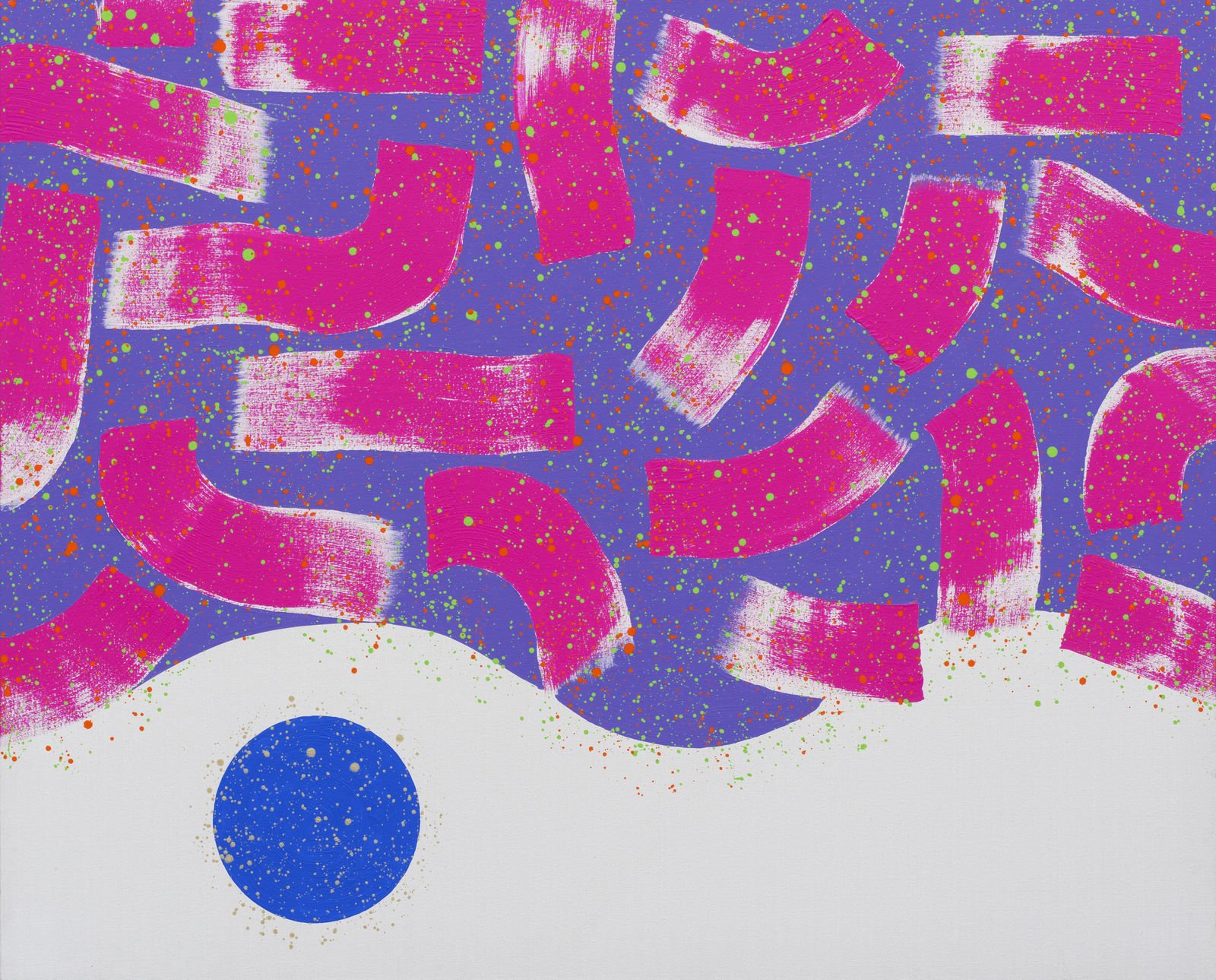 Hsiao Chin 蕭勤, Dancing Light-17《光之躍動-17》, 1964