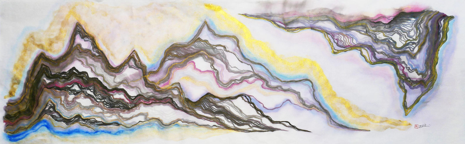 Victor Wong & A.I. Gemini 黃宏達、A.I. Gemini, The Fauvist Dreams of Gemini 04《Gemini的野獸派之夢 04》, 2020