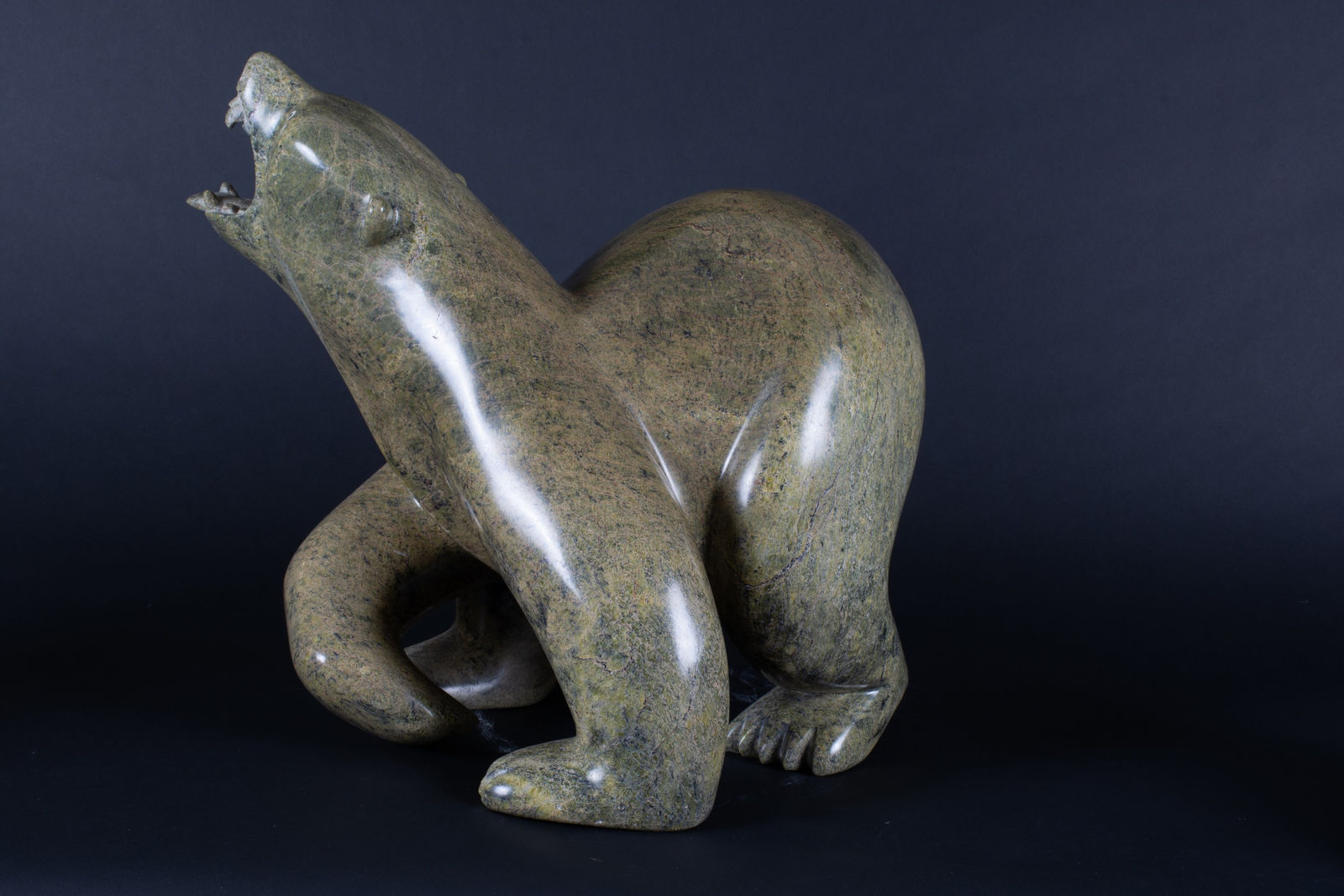 Adamie Ashevak, Polar Bear / ours polaire, 1997