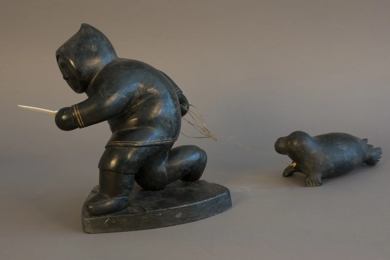 Akeeaktashuk, Hunter & Seal / chasseur et phoque, ca. 1953