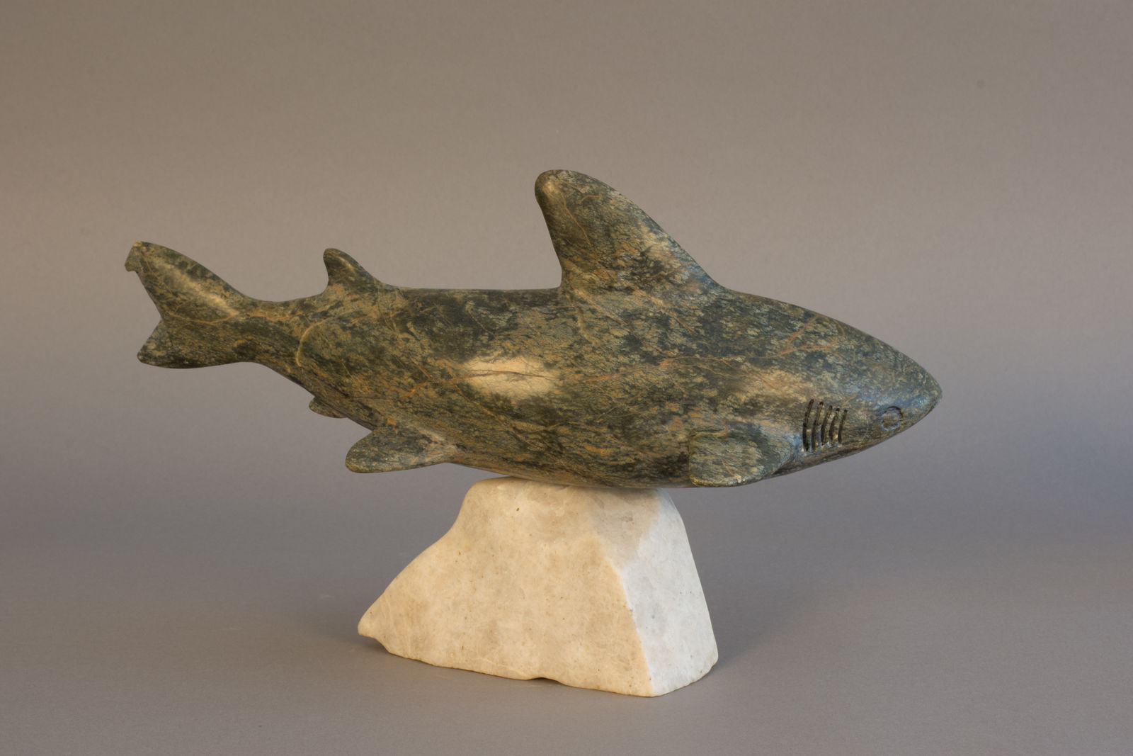 Mark Pitseolak, Greenland Shark / requin, 2006