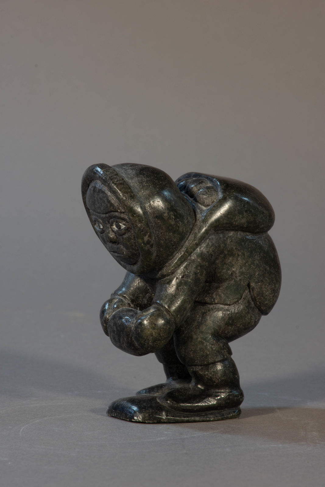 Abraham Pov, Crouching Inuk / Inuk, 1983