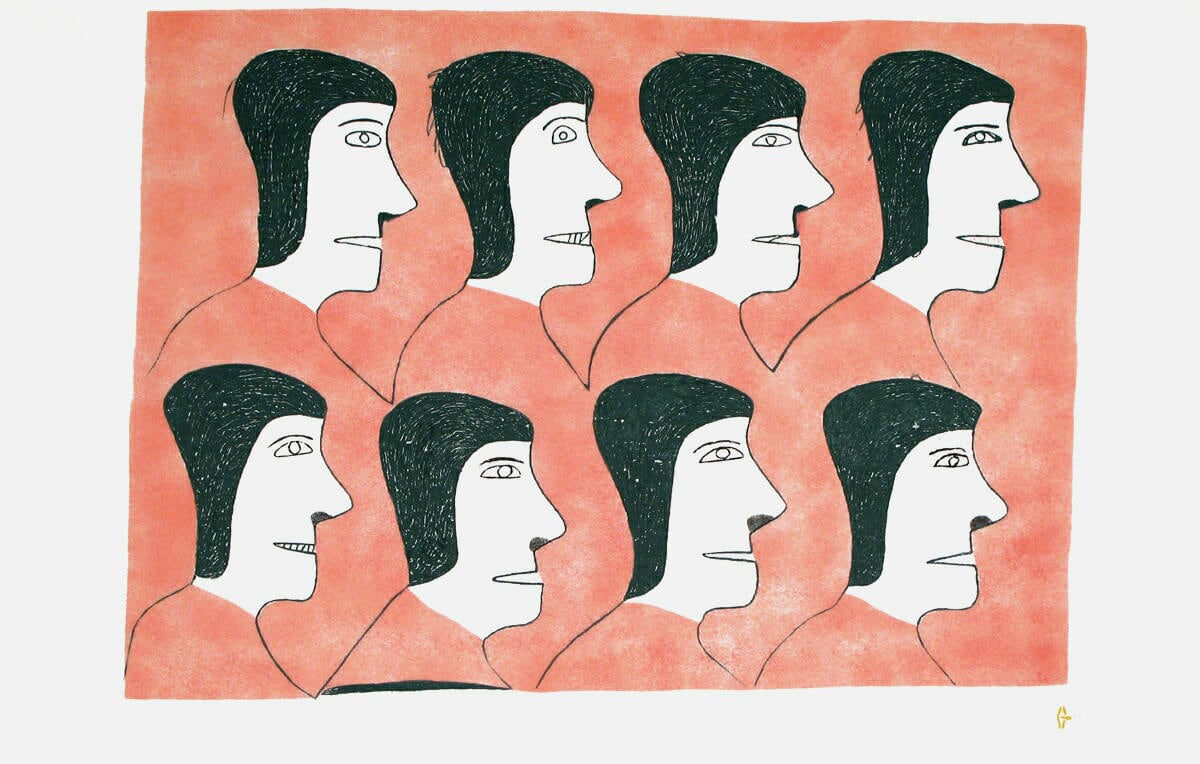 Jessie Oonark, Singing Northern Lights, 1985