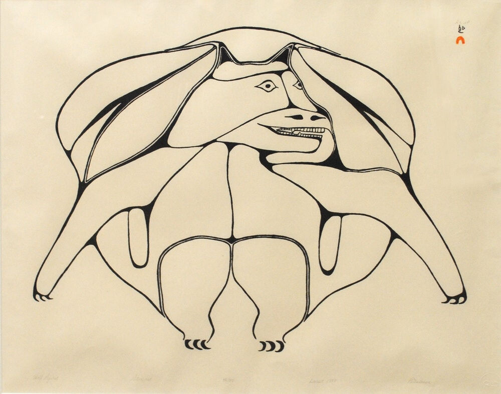 Pitaloosie Saila, Wolf Spirit, 1987