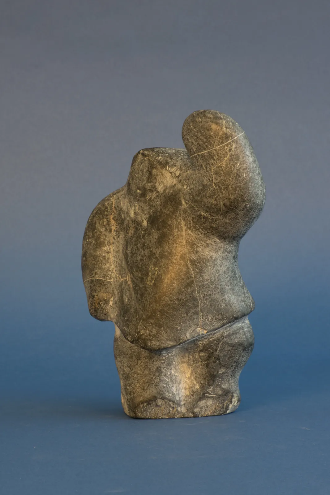 Barnabus Arnasungaaq, Inuk With Arm Raised / Inuk avec le bras levé , ca. 2000