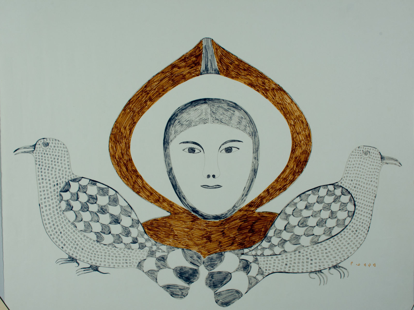 Kenojuak Ashevak, Untitled / sans titre, c1973