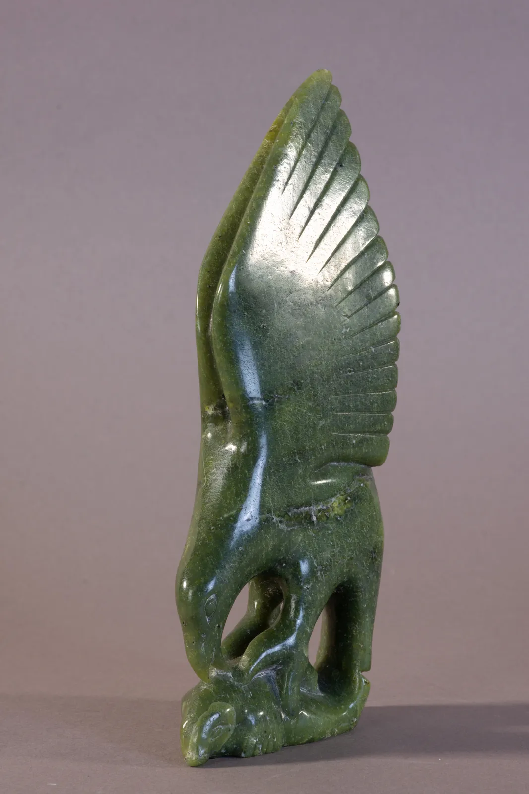 Joanassie Igiu, Bird of Prey / oiseau, ca. 1980