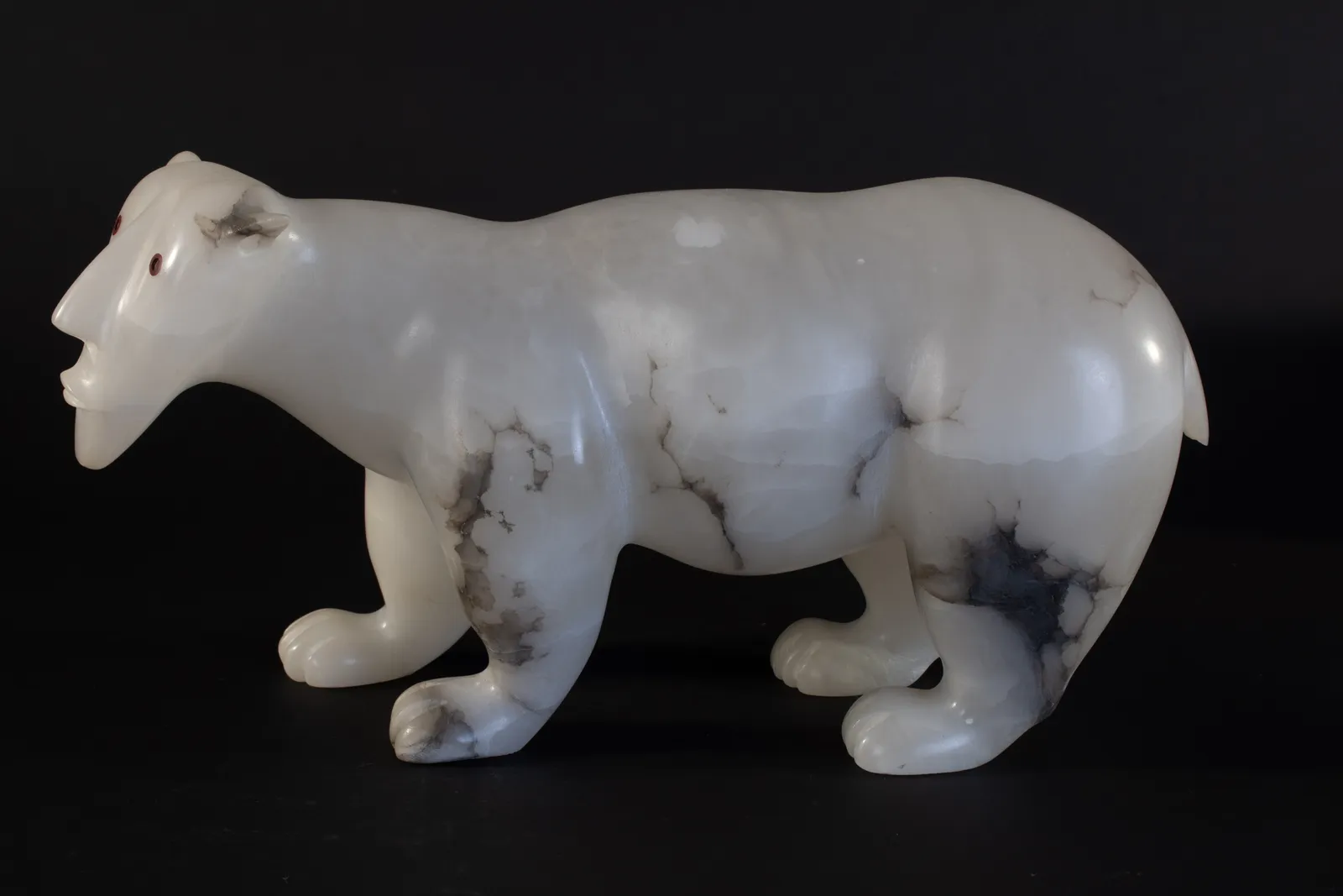 David Ruben Piqtoukun, Polar Bear Shaman / Transformation, 1995