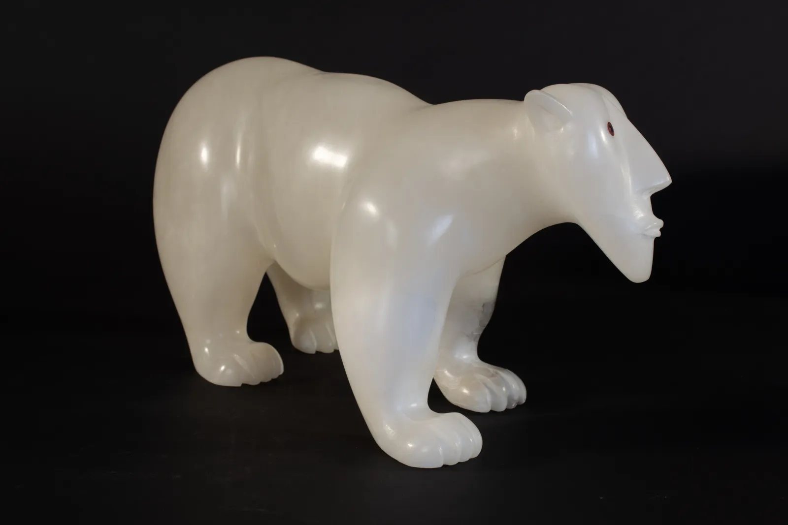 David Ruben Piqtoukun, Polar Bear Shaman / Transformation, 1995